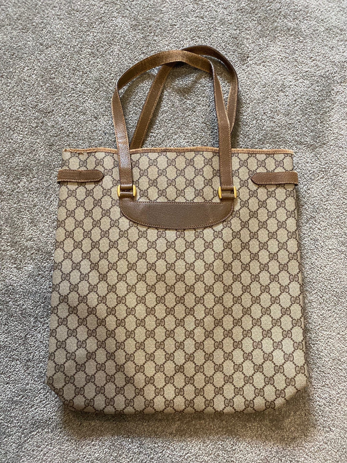 Gucci Canvas Tote Bag