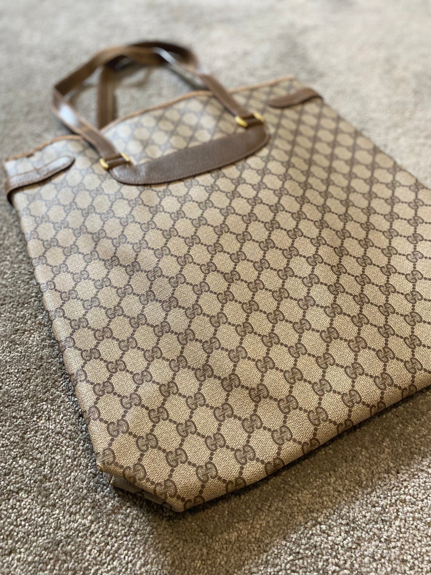 Gucci Canvas Tote Bag