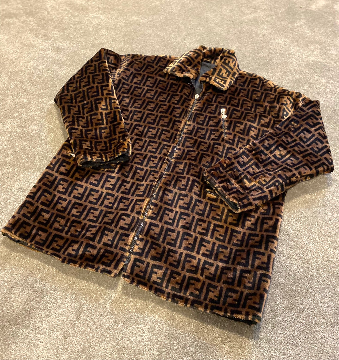 Fendi Faux Fur Coat