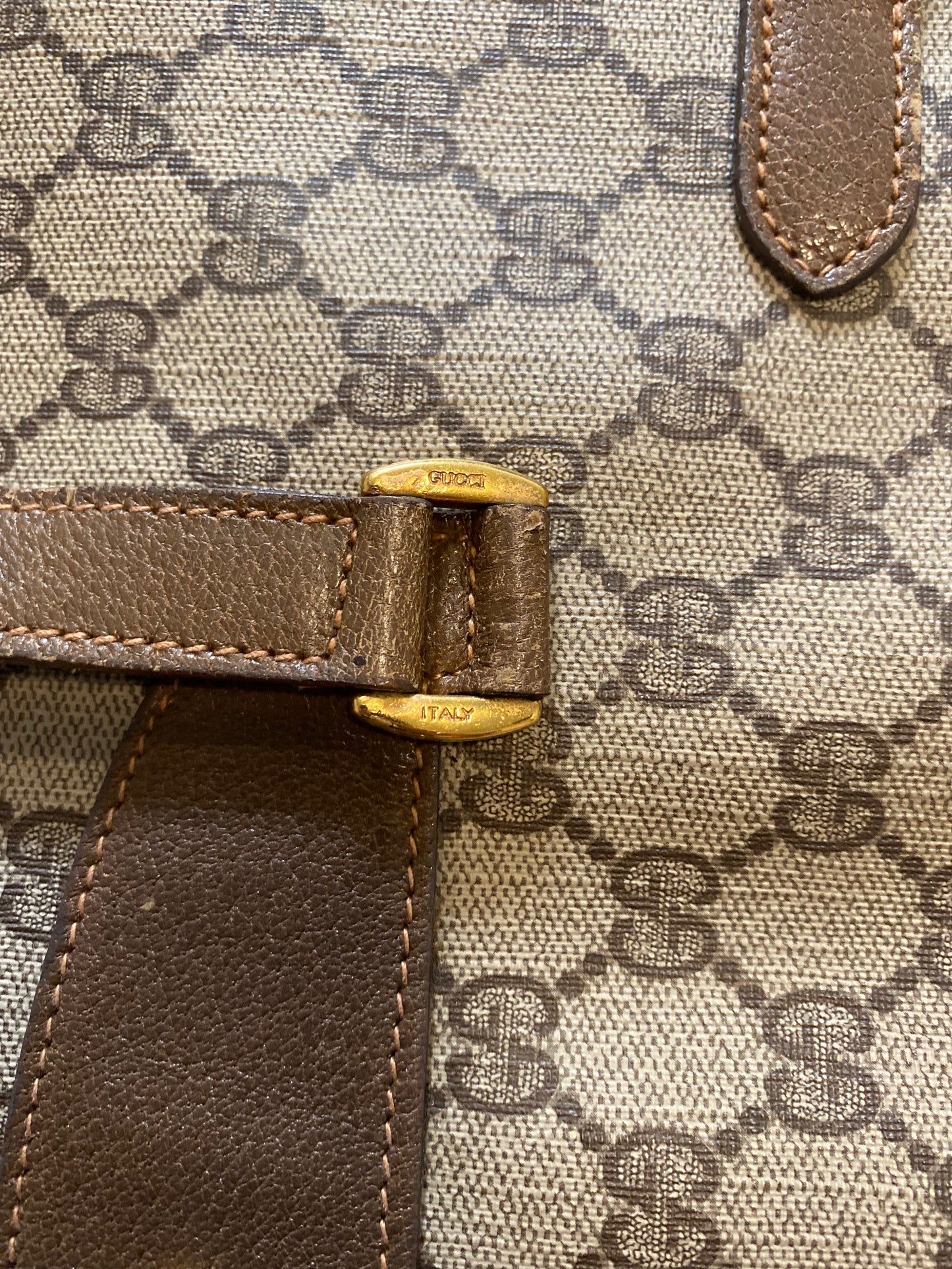 Gucci Canvas Tote Bag