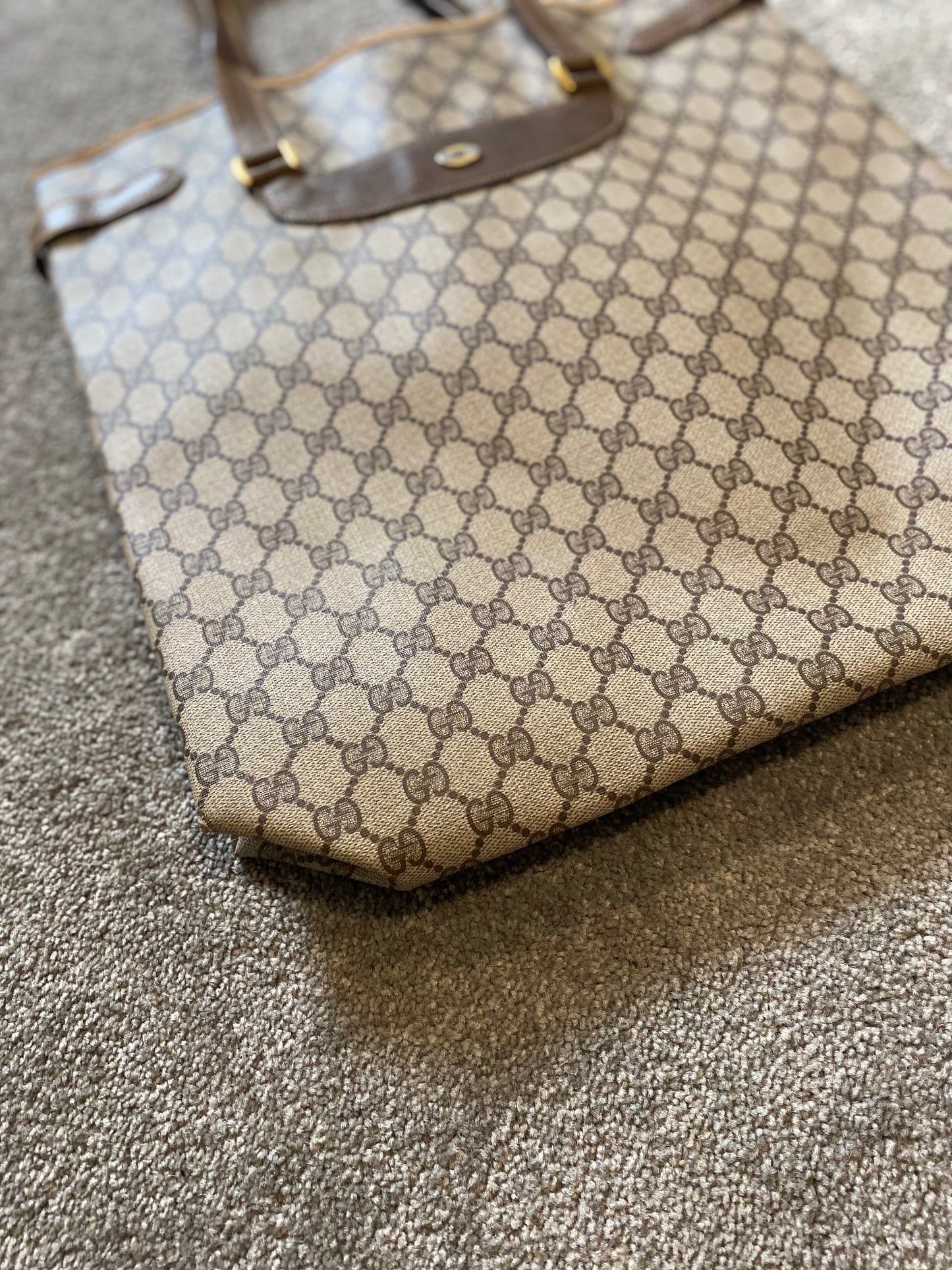 Gucci Canvas Tote Bag