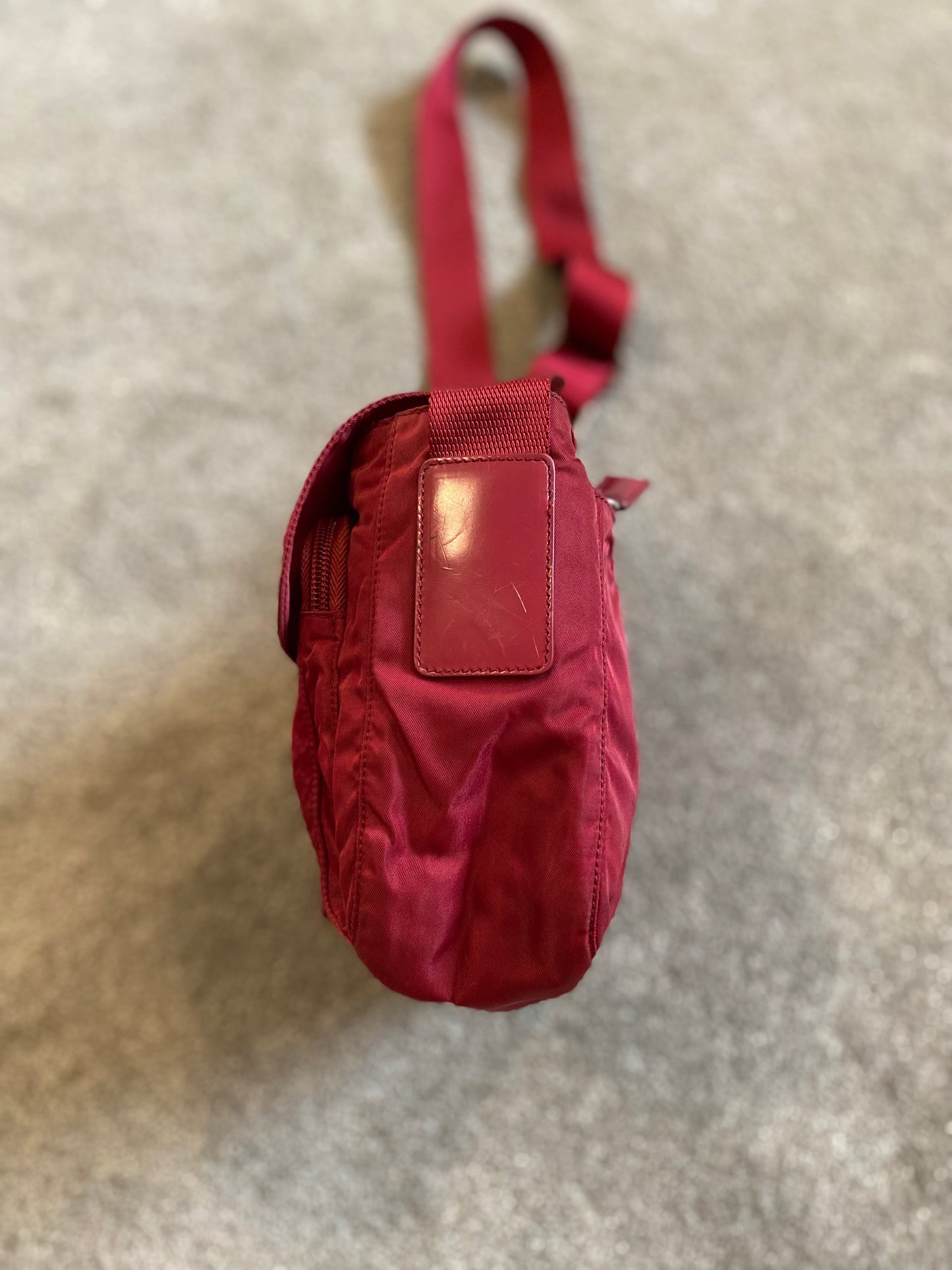Prada Wine Red Crossbody
