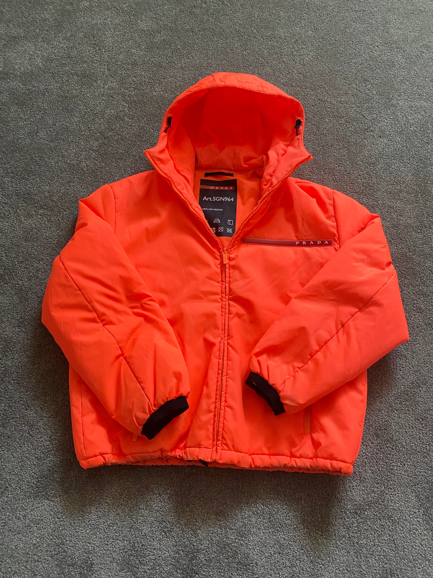 Prada Neon Bomber Jacket