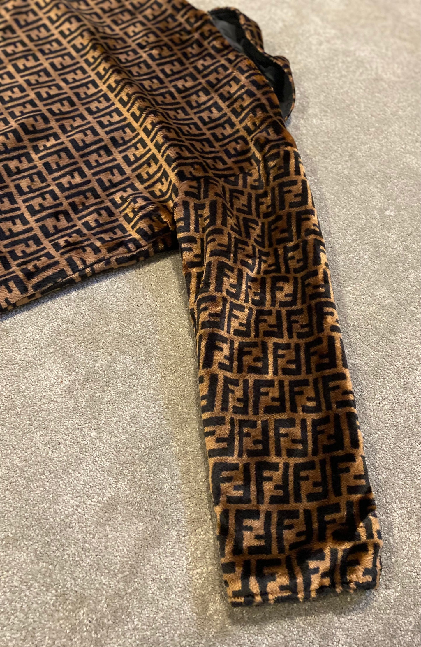 Fendi Faux Fur Coat
