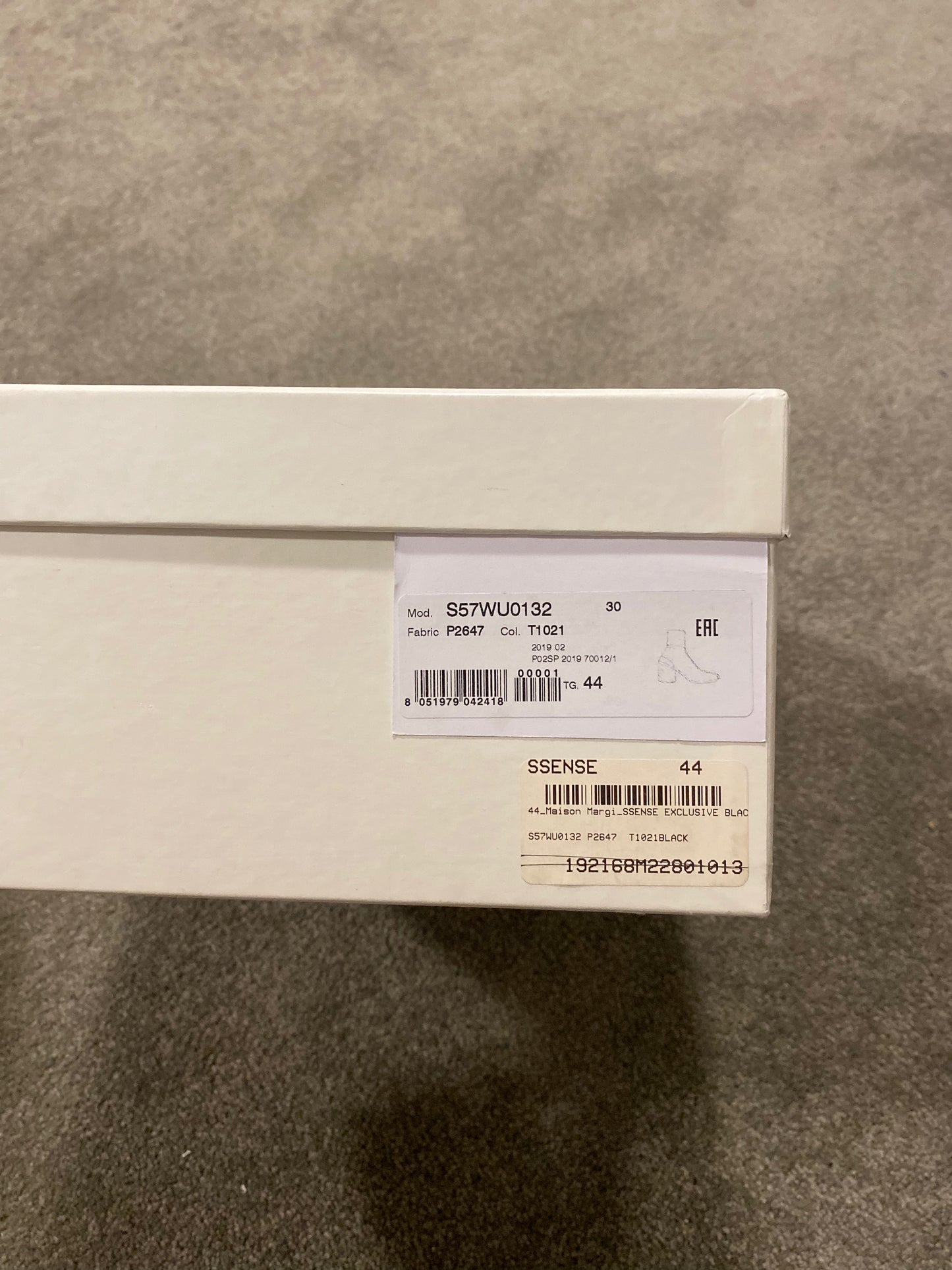 Maison Margiela White Painted Tabi Boots