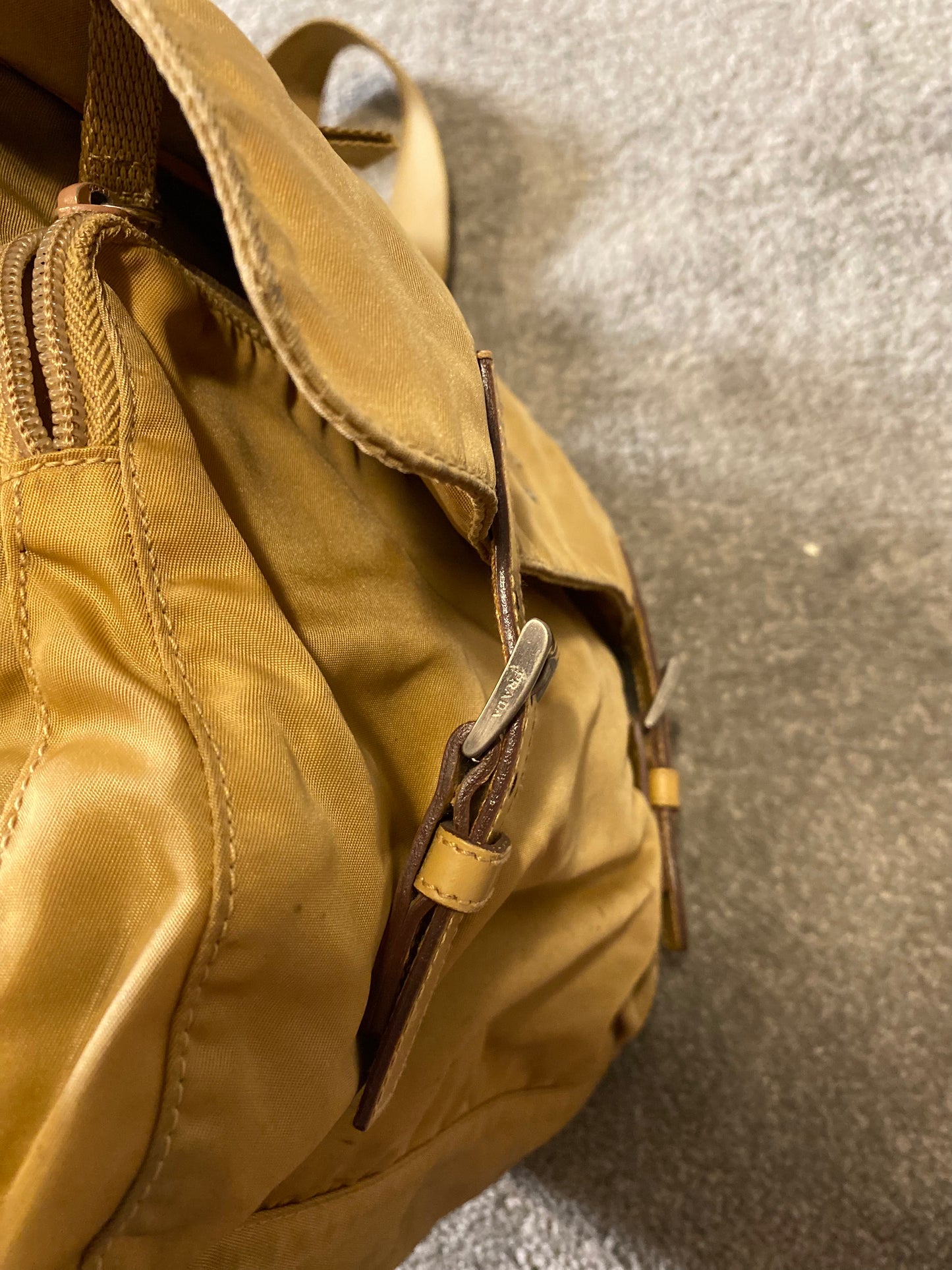 Prada Beige Crossbody / Shoulder Bag