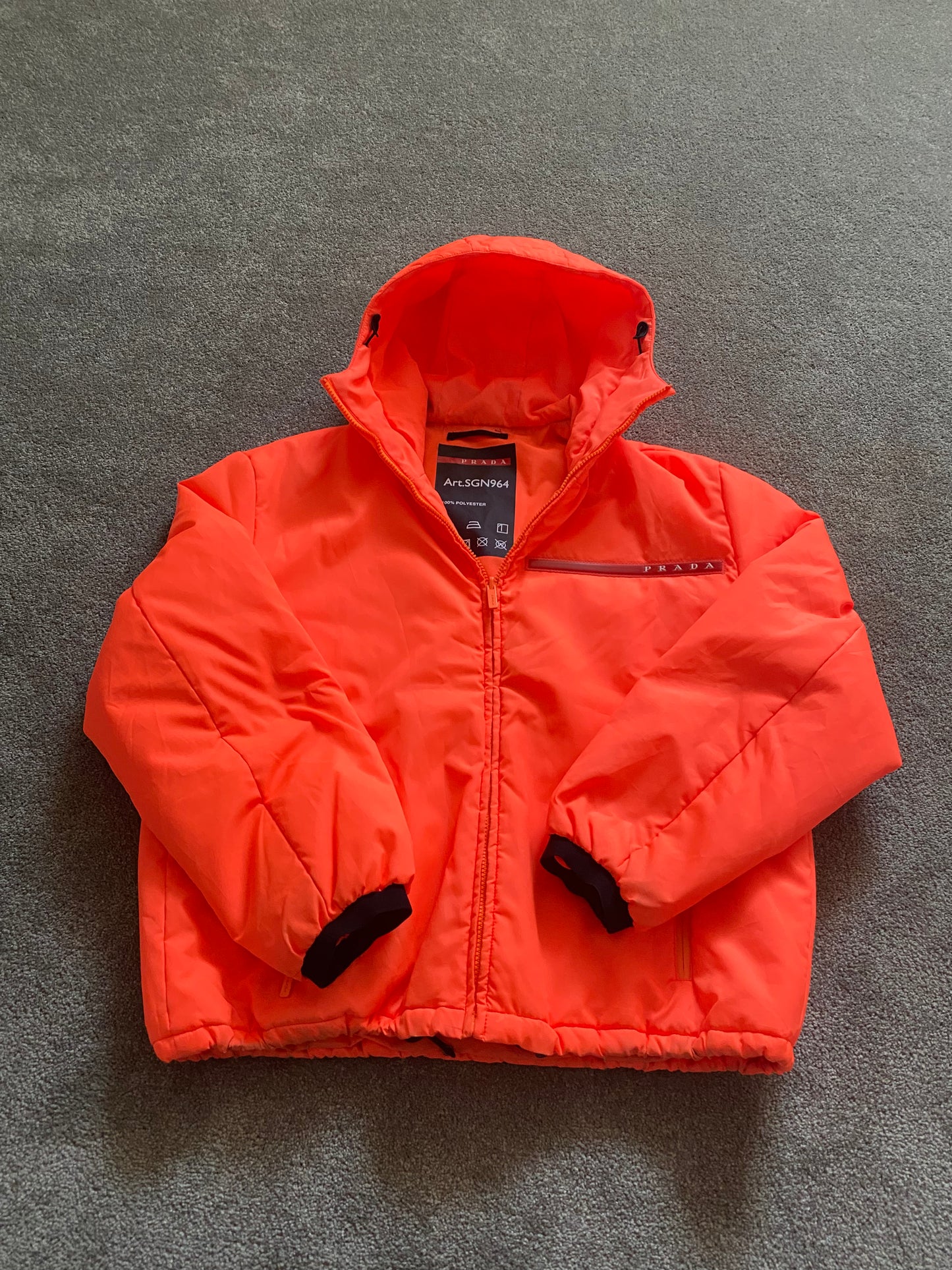 Prada Neon Bomber Jacket