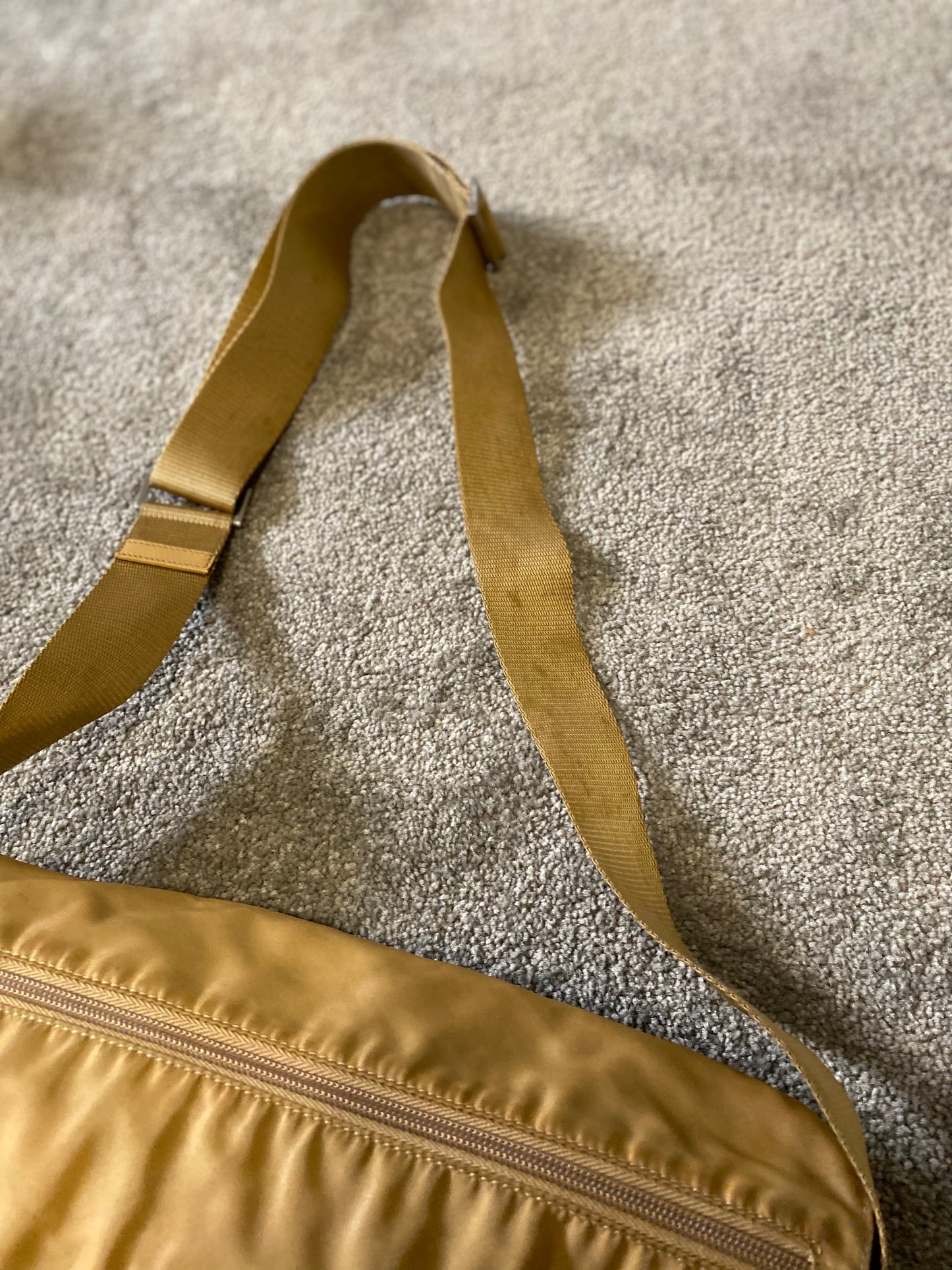 Prada Beige Crossbody / Shoulder Bag