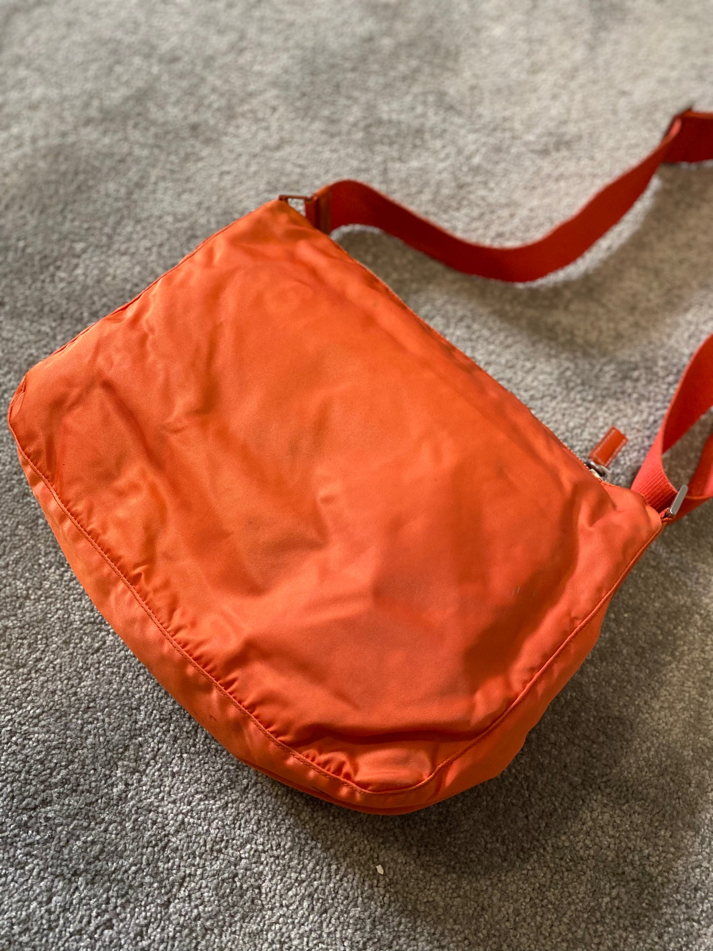 Prada Orange Crossbody / Shoulder Bag