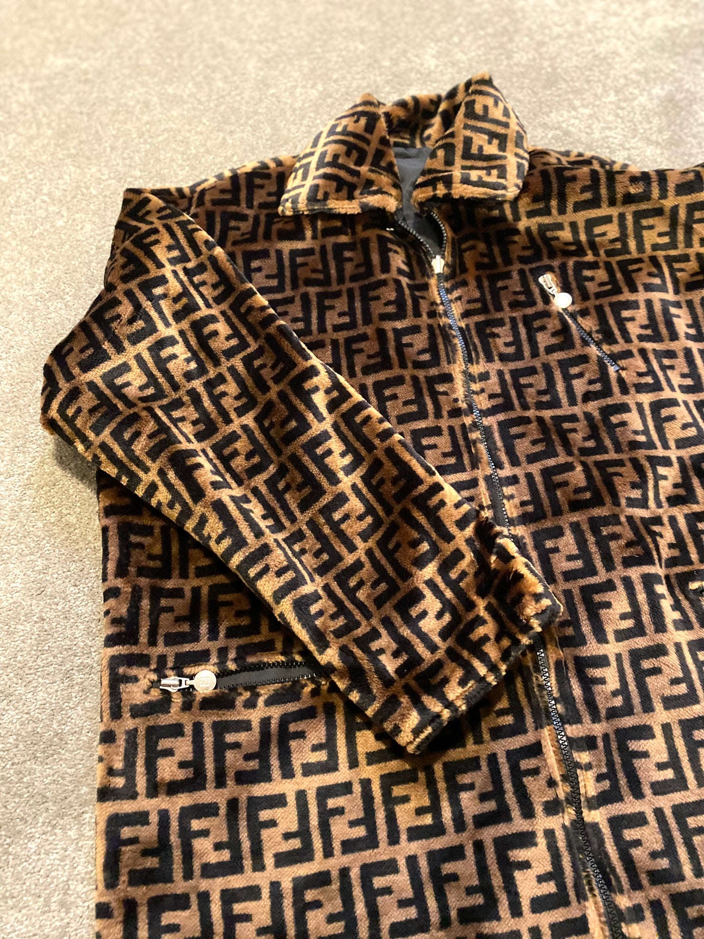 Fendi Faux Fur Coat