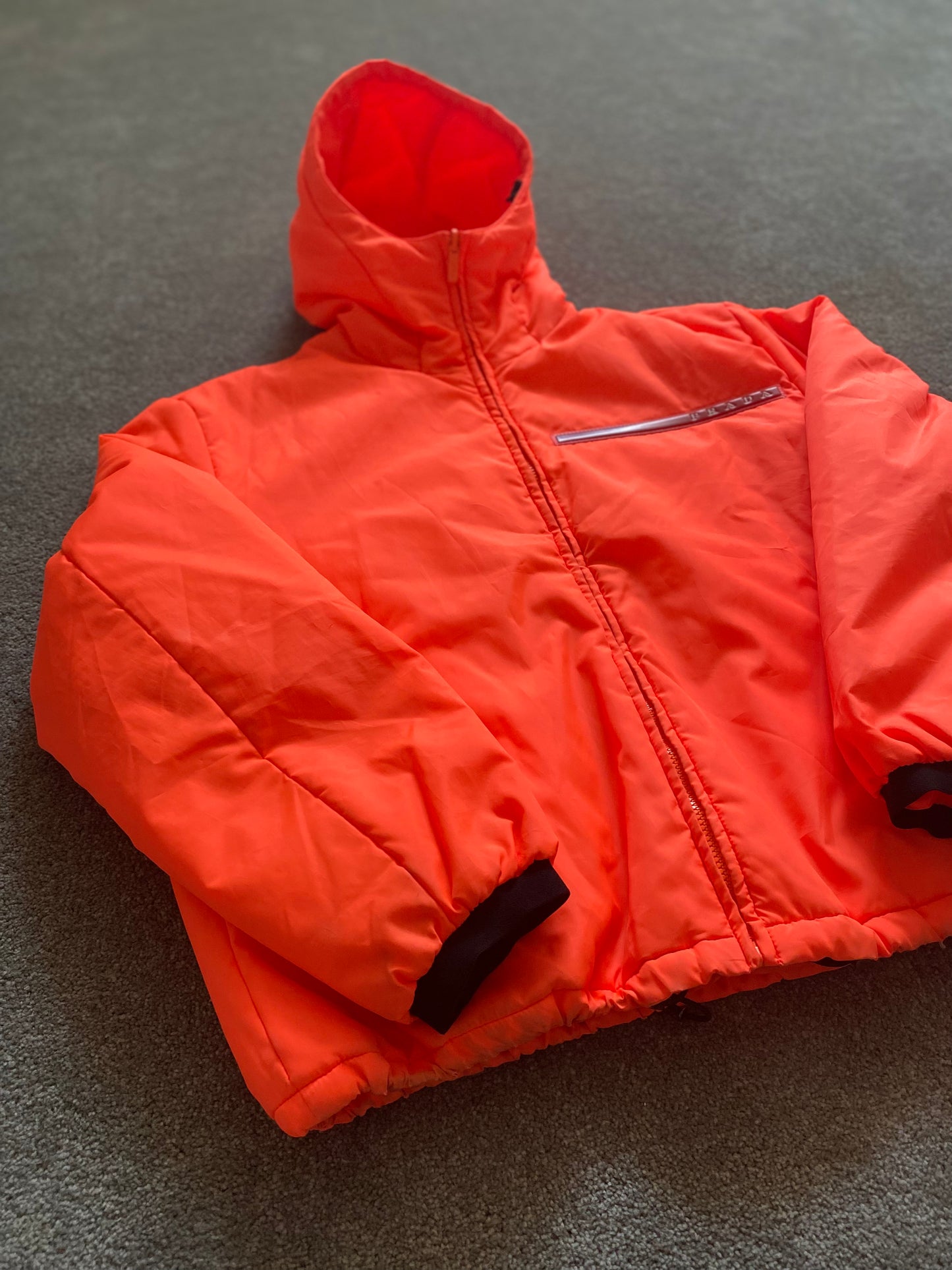 Prada Neon Bomber Jacket