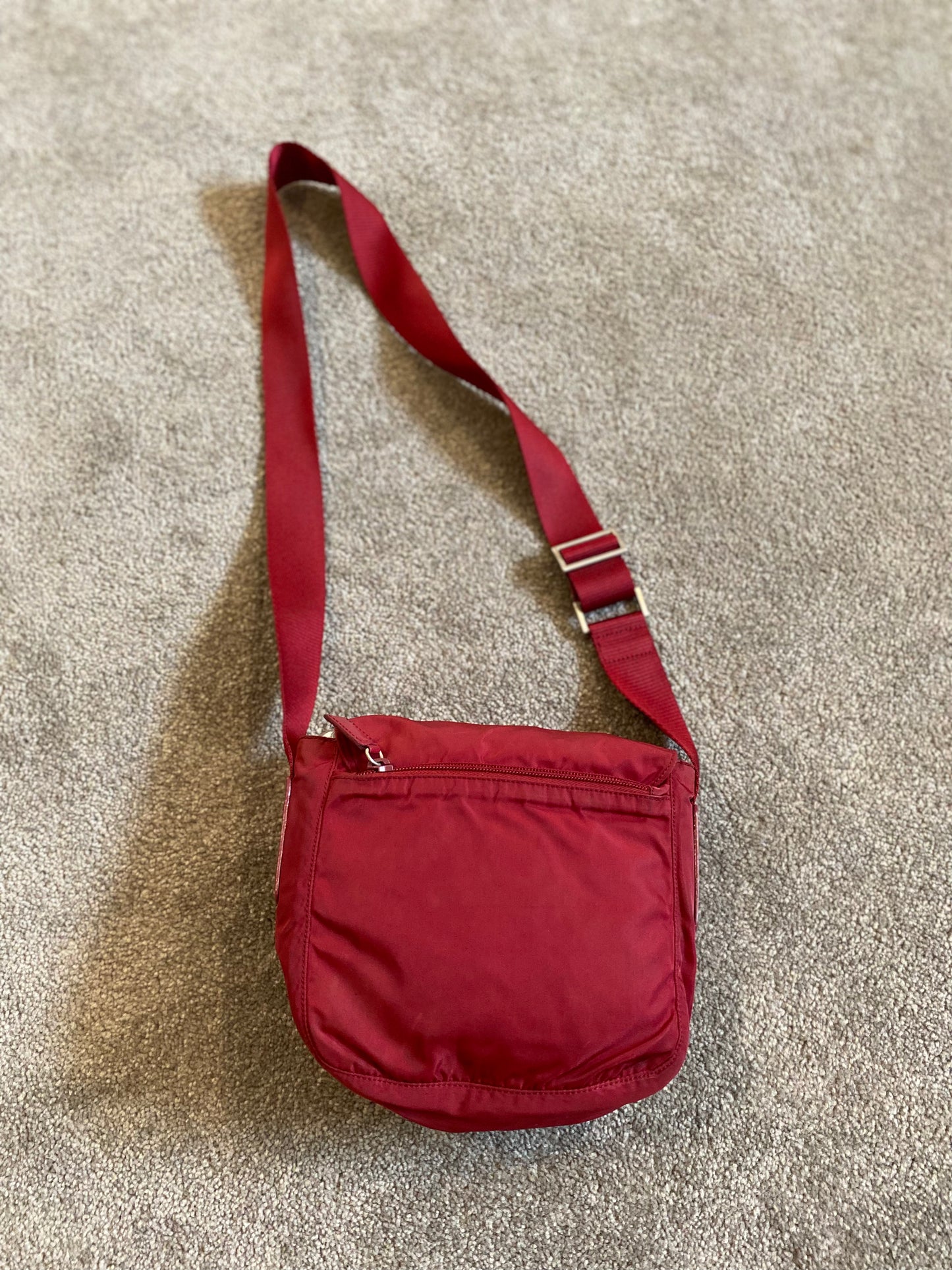 Prada Wine Red Crossbody