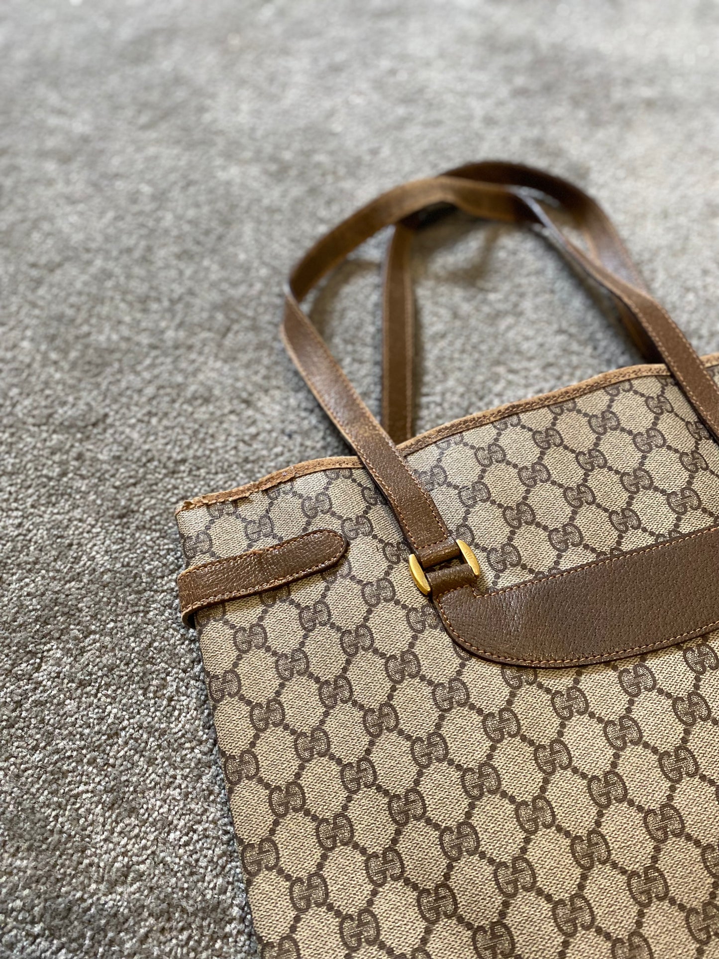 Gucci Canvas Tote Bag