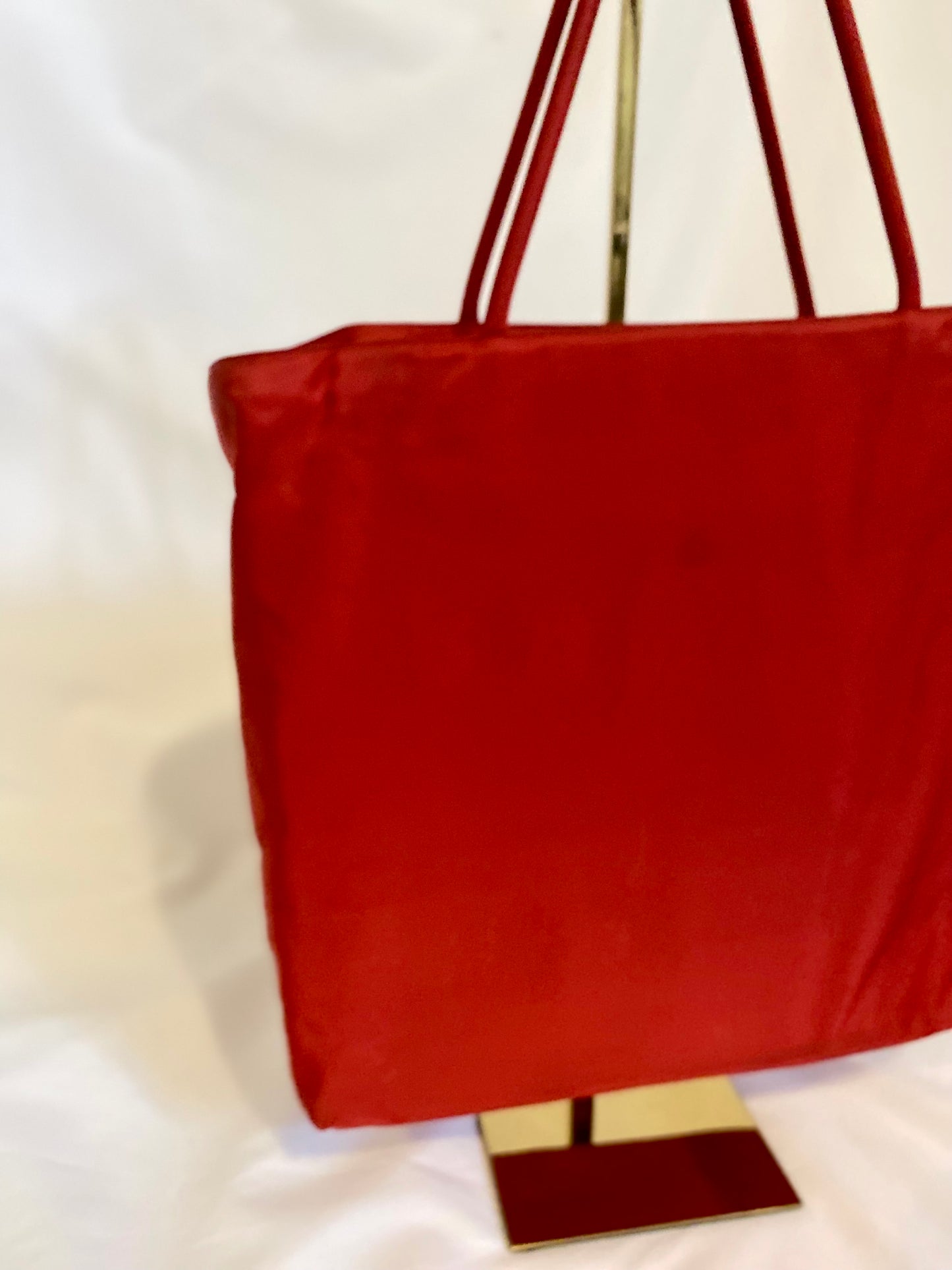 Red Prada Tote Bag