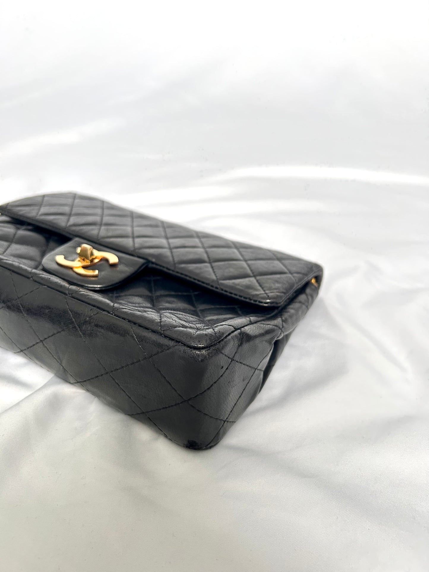 Chanel Black Lambskin Small Class Flap