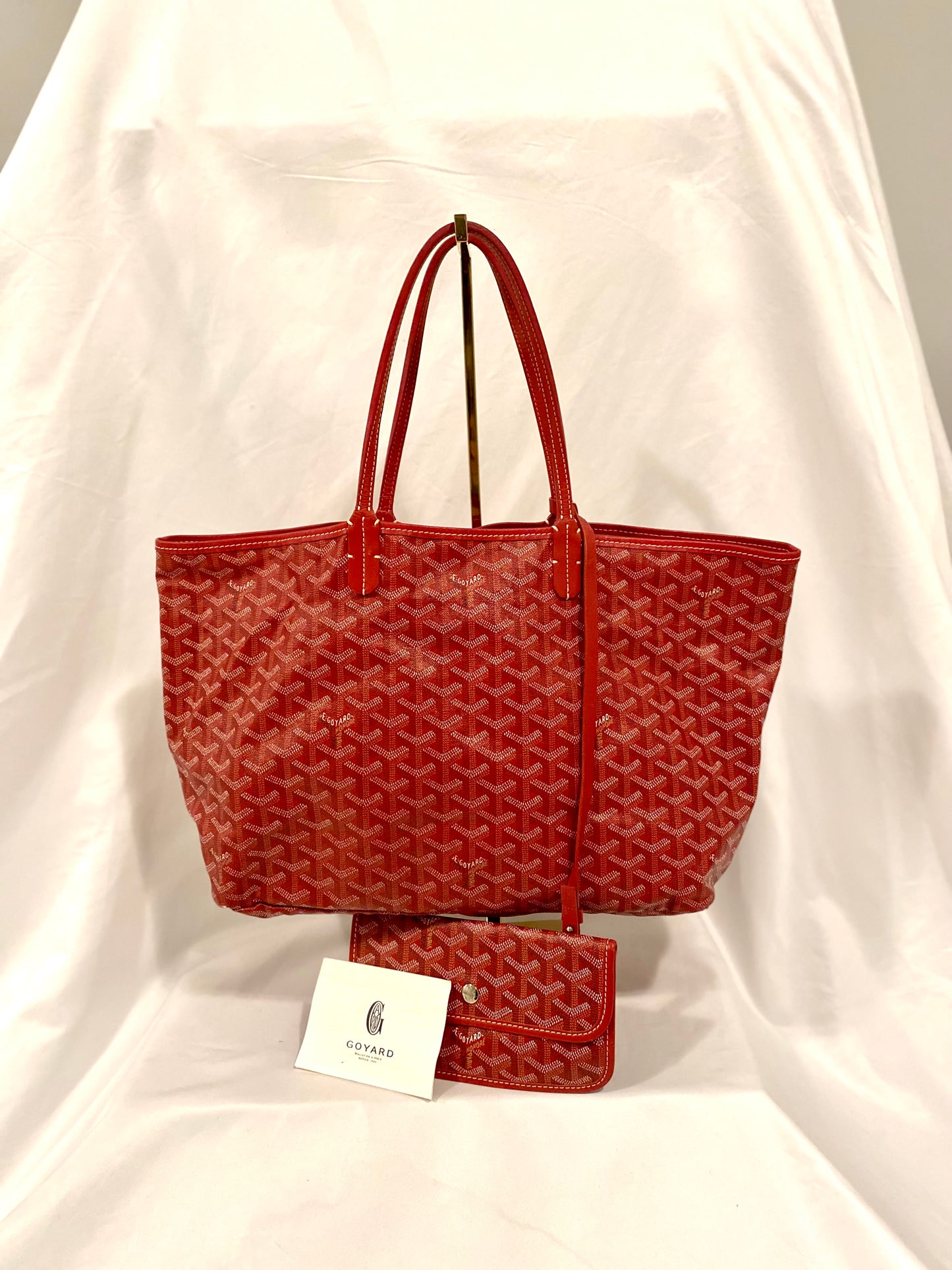 Goyard Red Saint Louis PM