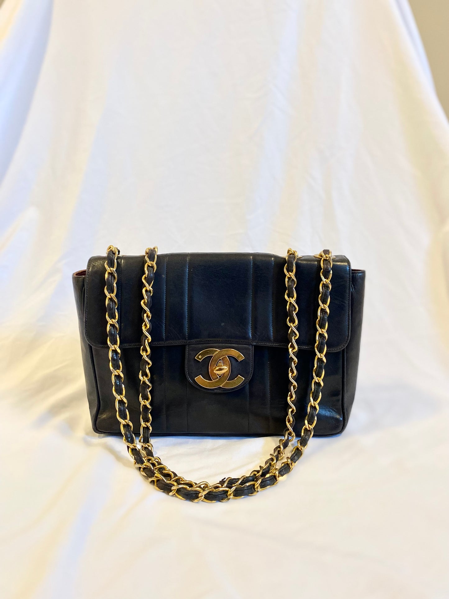 Chanel Lambskin Mademoiselle Maxi