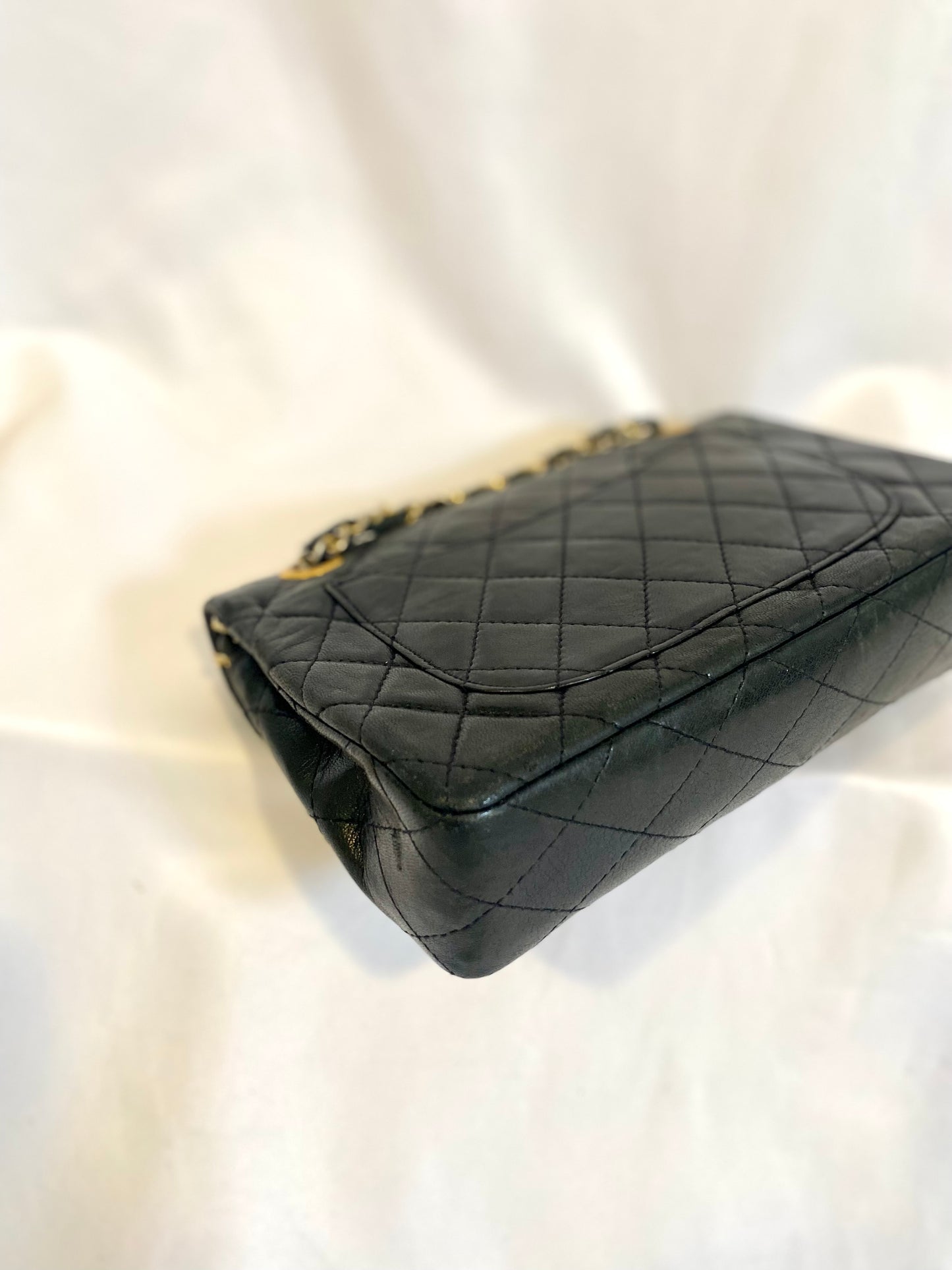 Chanel Black Vintage Classic Flap