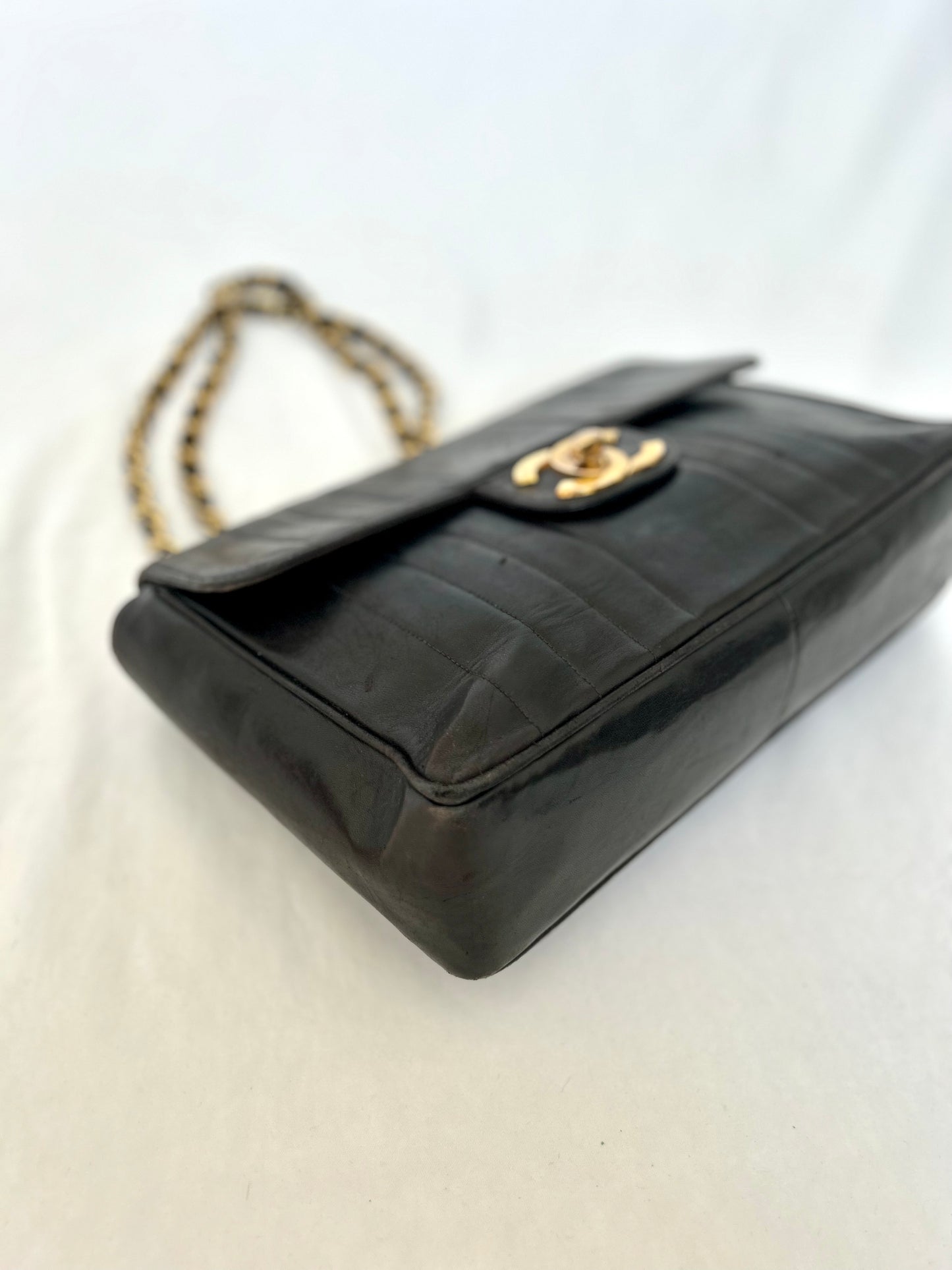 Chanel Lambskin Mademoiselle Jumbo