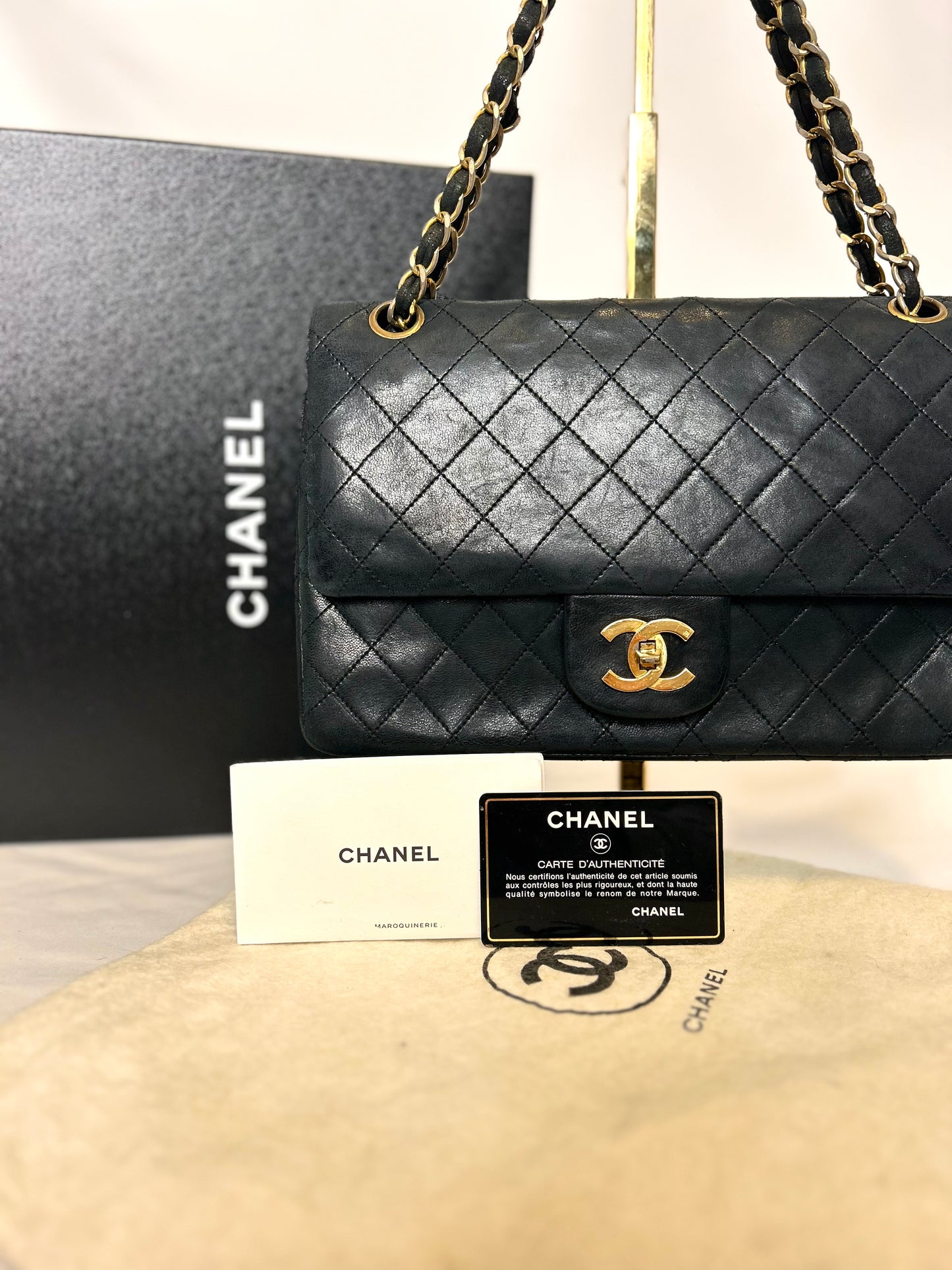 Chanel Medium Lambskin Classic Flap