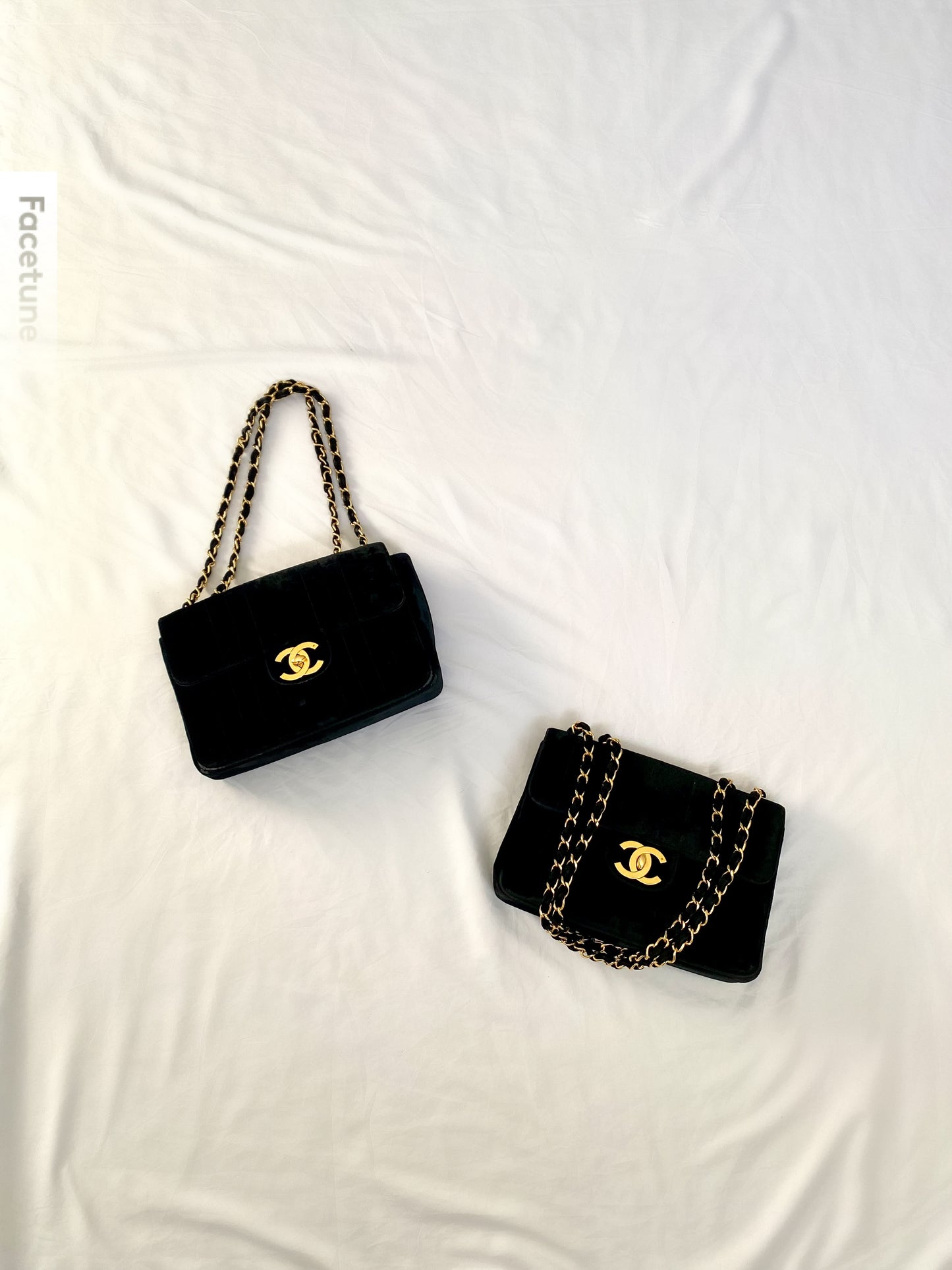 Chanel Black Lambskin Small Class Flap