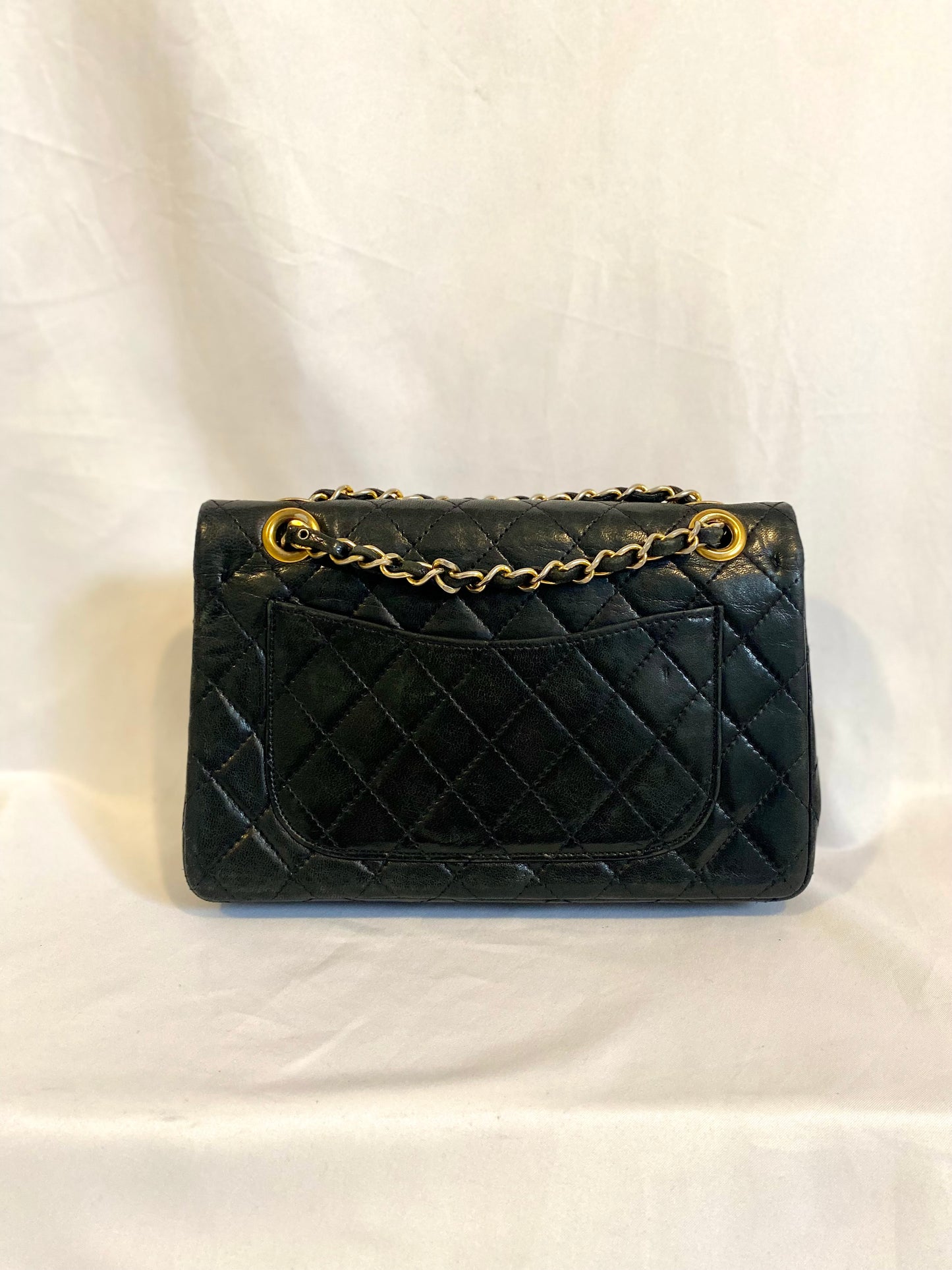 Chanel Black Vintage Classic Flap