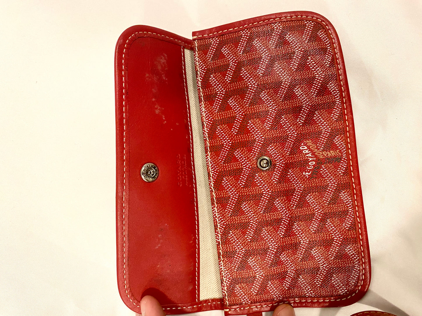 Goyard Red Saint Louis PM