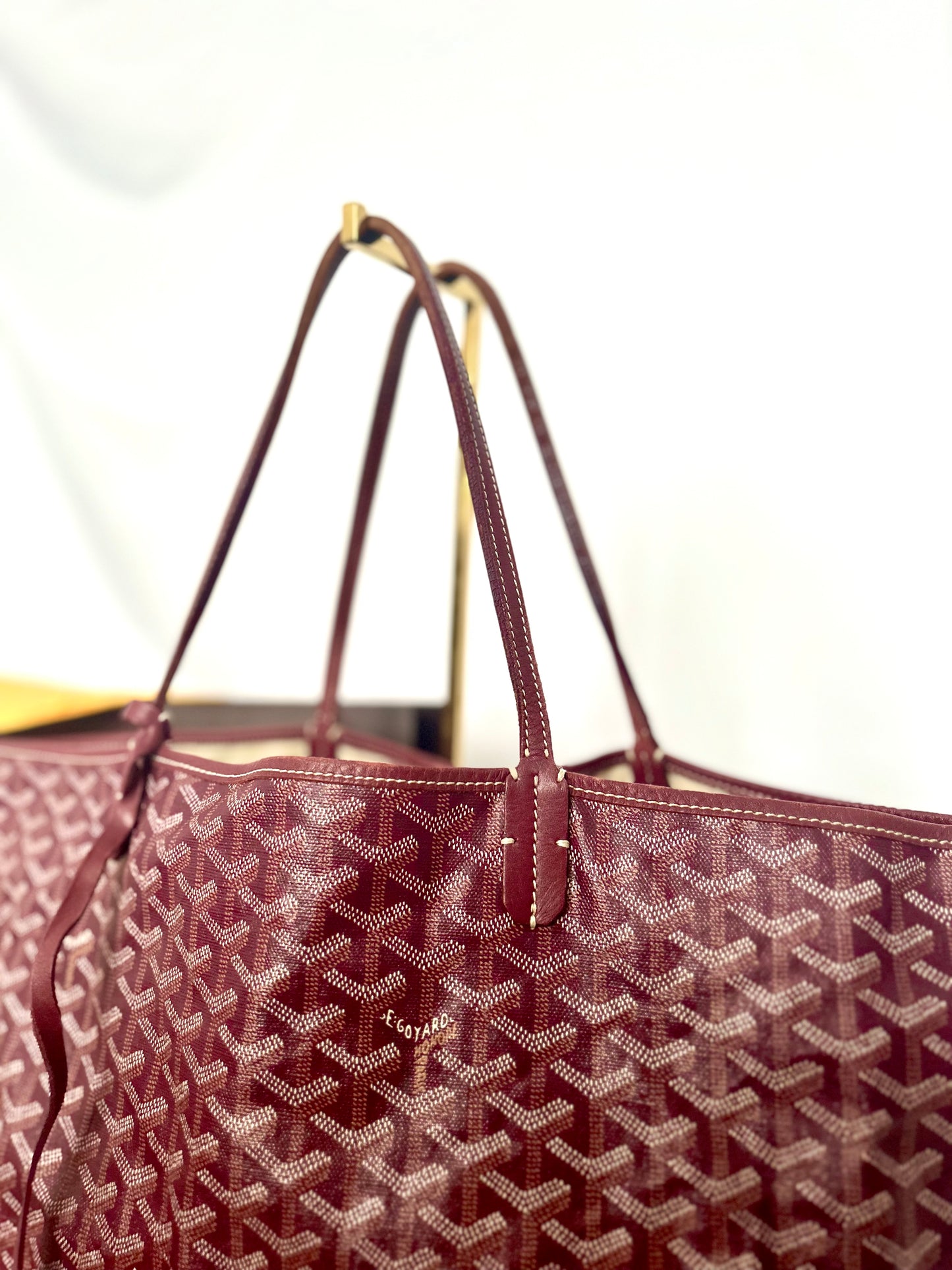 Goyard Burgundy Saint Louis GM