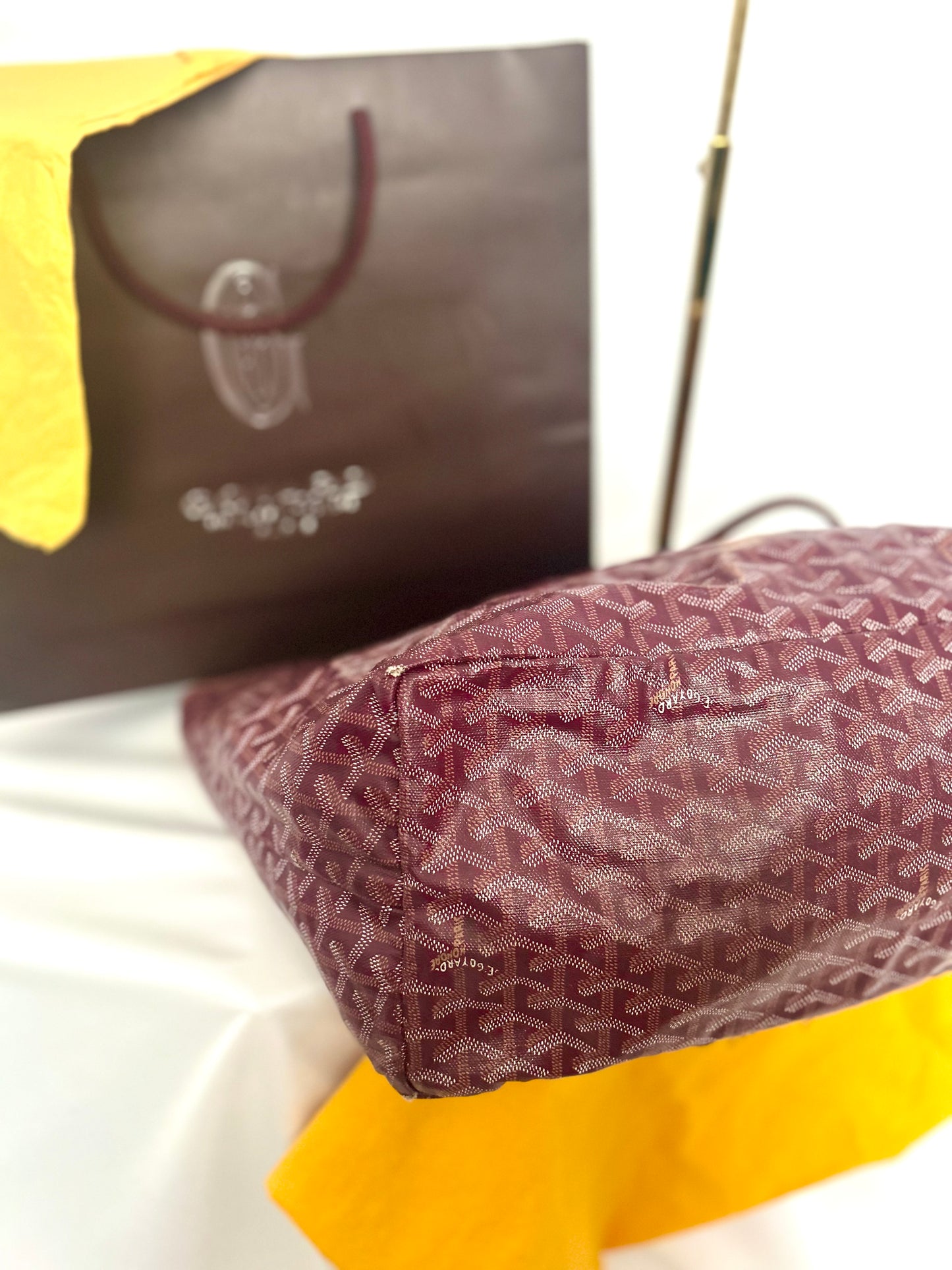 Goyard Burgundy Saint Louis GM