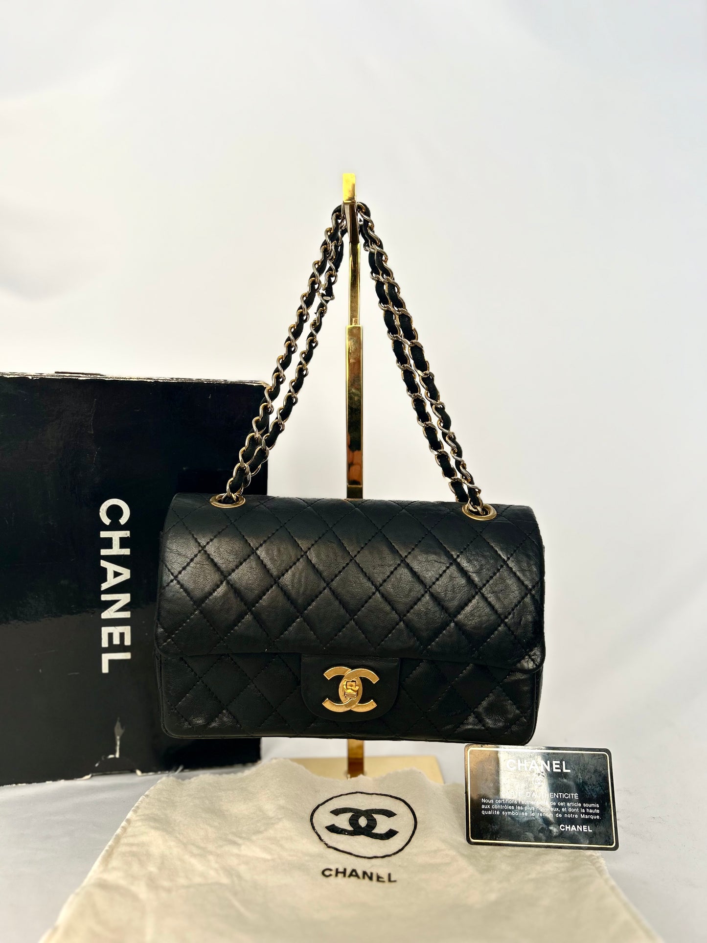 Chanel Small Lambskin Classic Flap