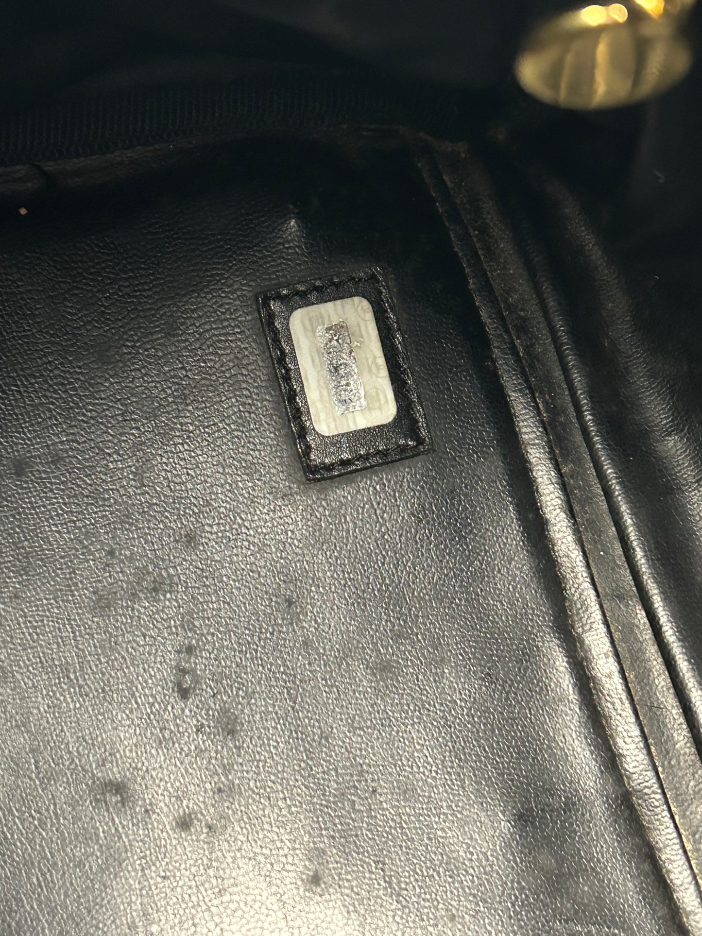 Chanel Mini Lambskin Boston Bag