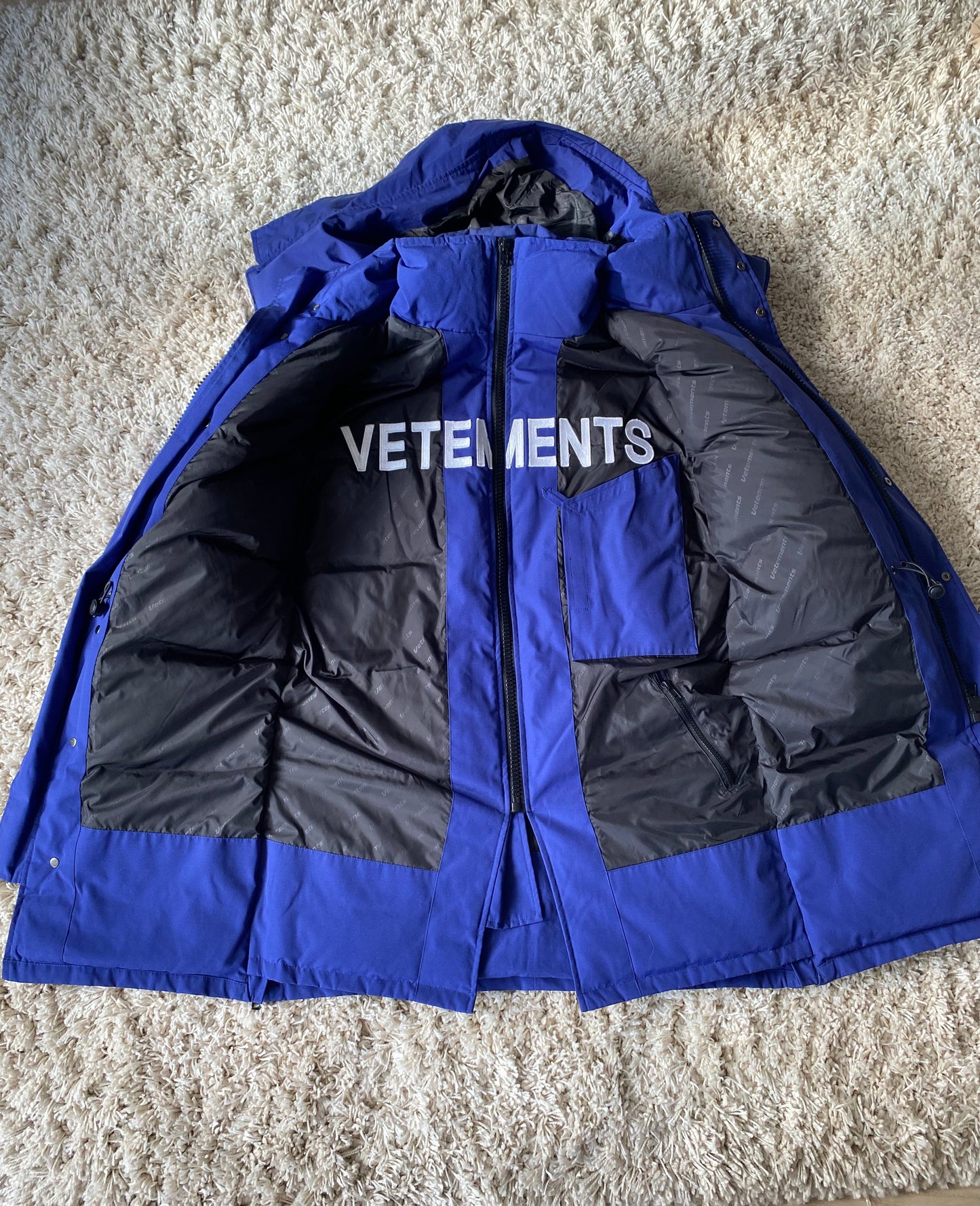 Runway Vetements Double Layer Parka