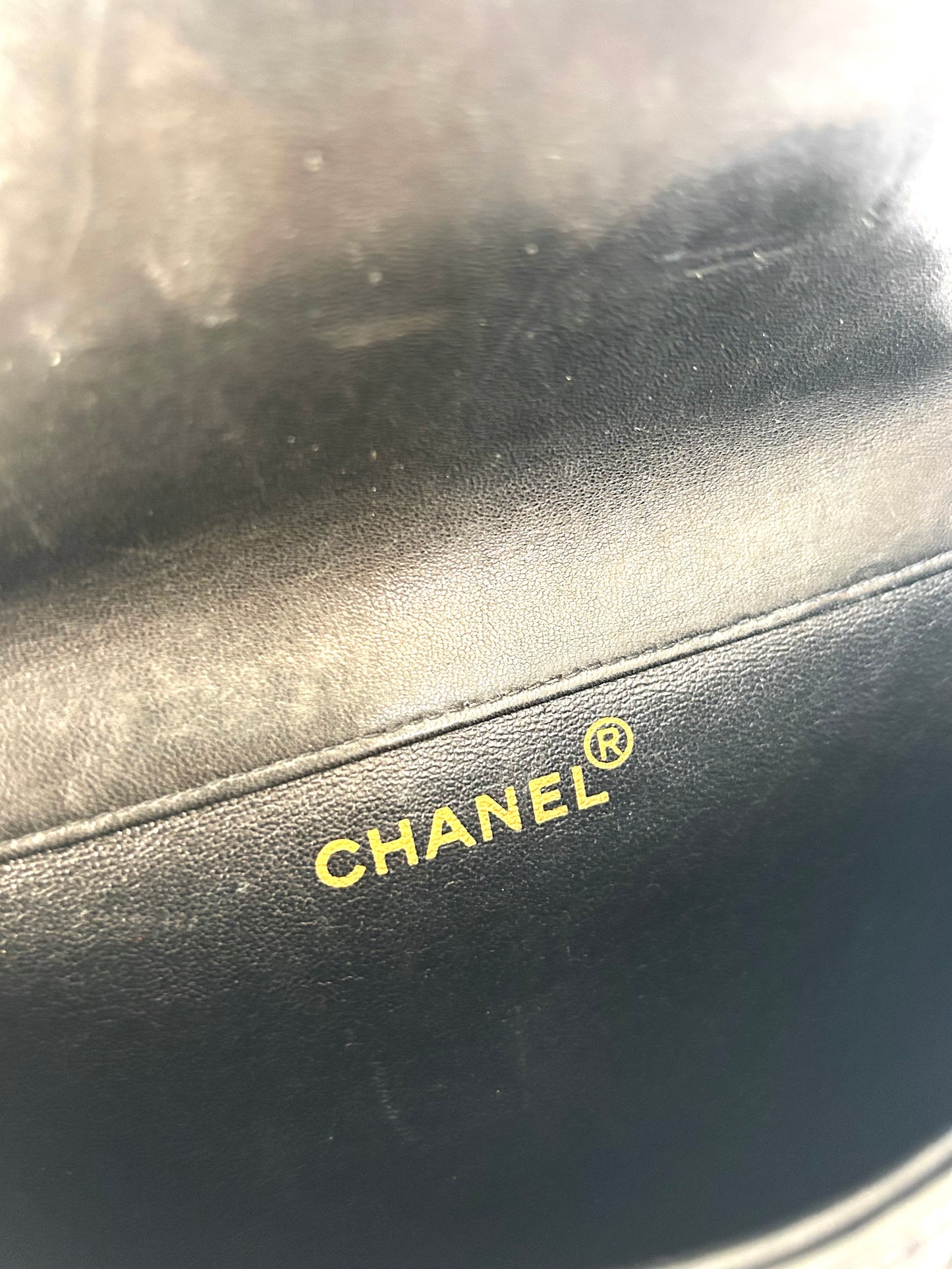 Double Faced Chanel Patent Leather Flap Bag Purse Shoulder Bag