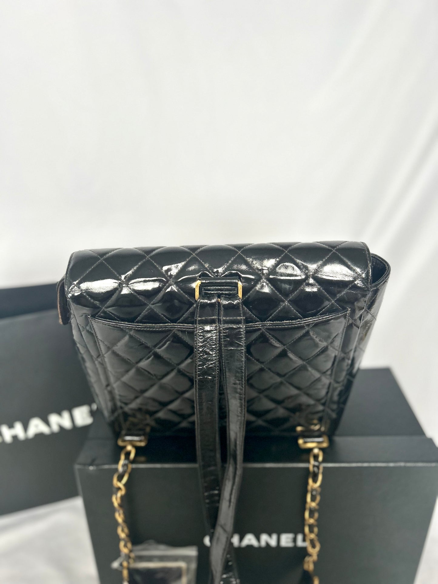 Chanel Patent Leather backpack