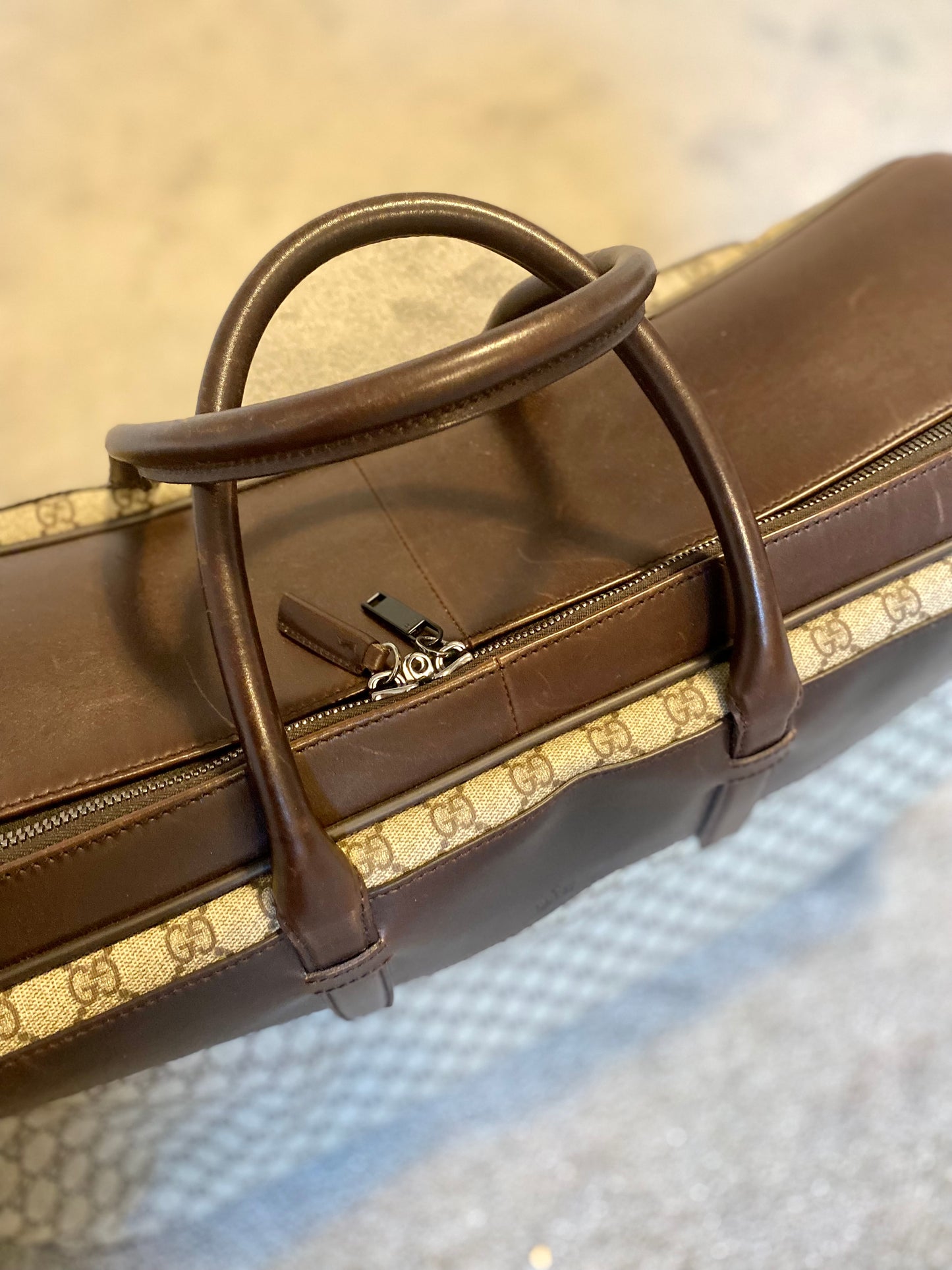 Gucci Soft Leather Luggage