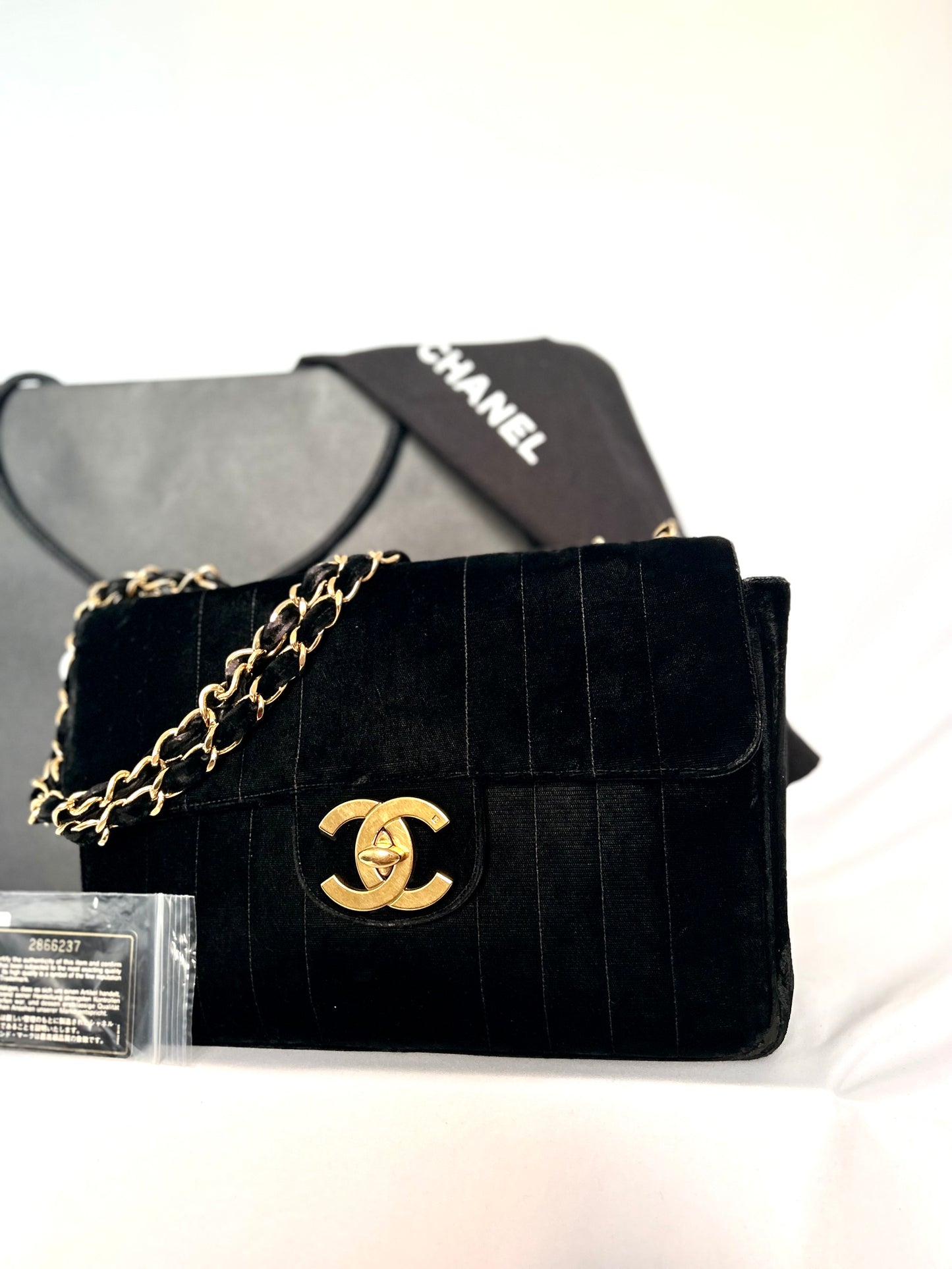 Chanel Velvet 1993-1994 Jumbo