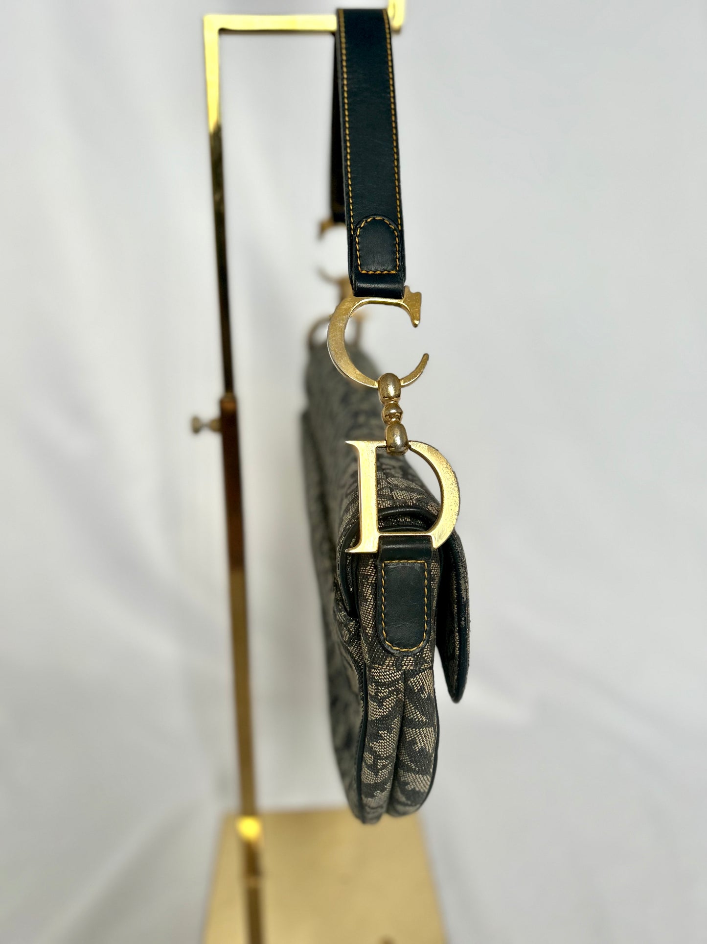 Dior Monogram Saddle Bag