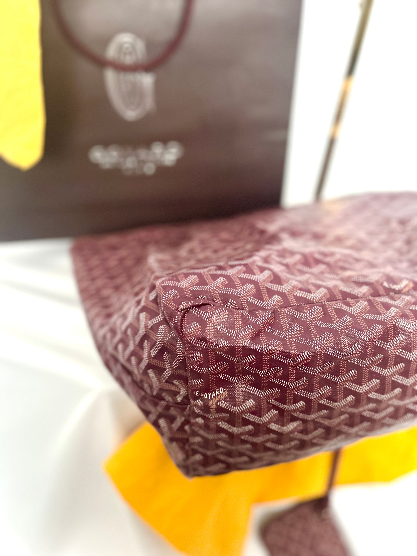 Goyard Burgundy Saint Louis GM