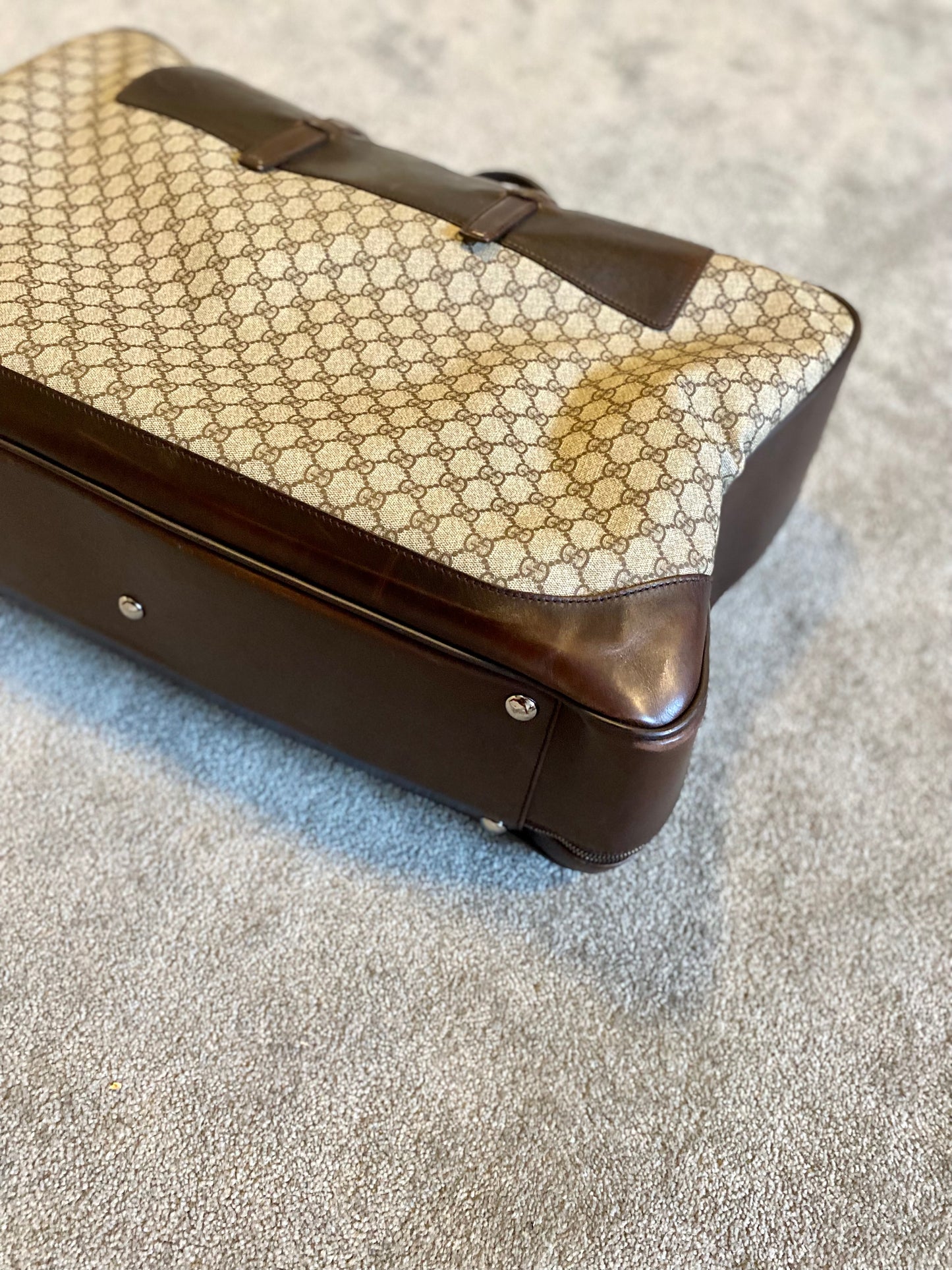 Gucci Soft Leather Luggage