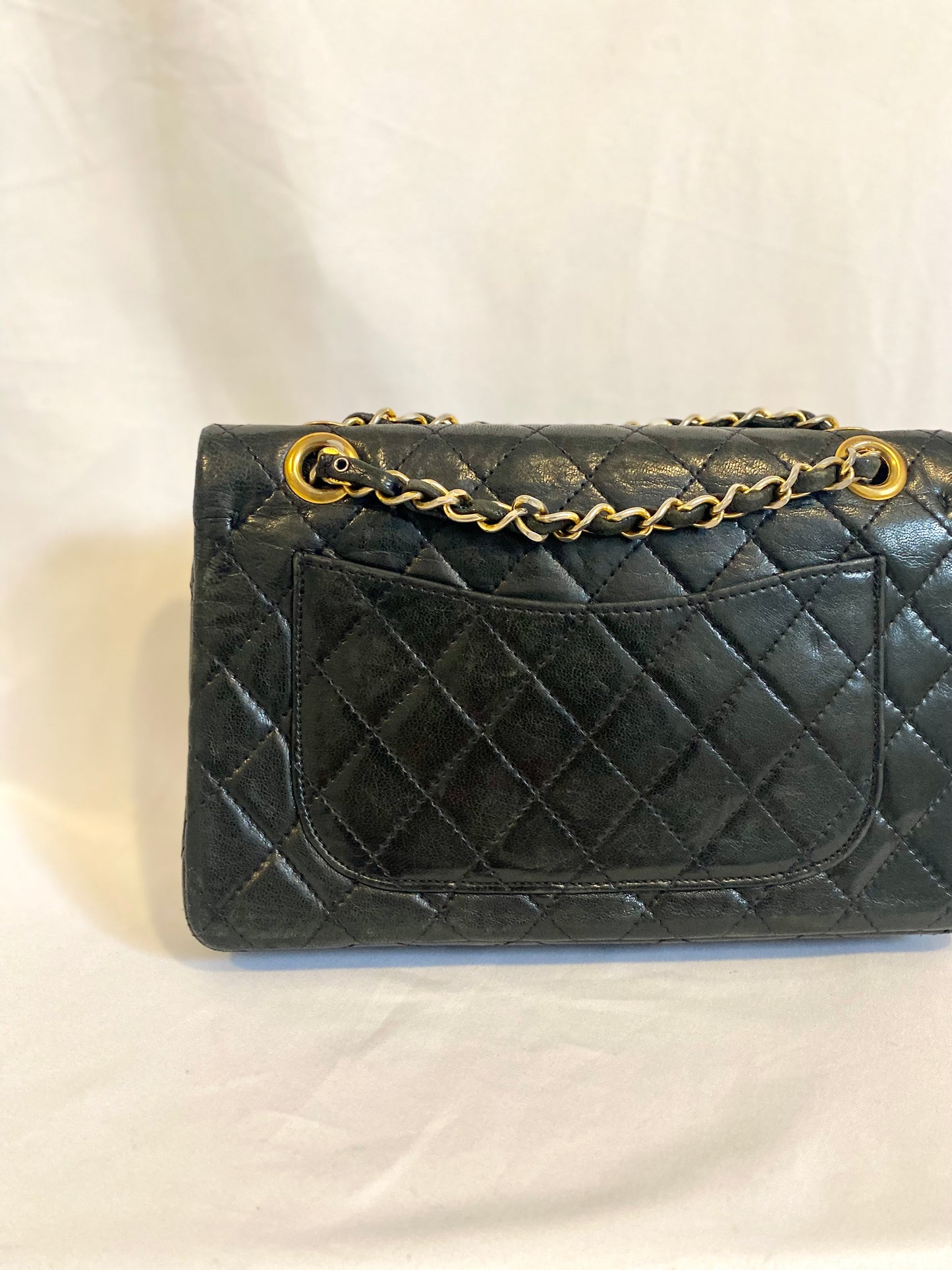 Chanel Black Vintage Classic Flap