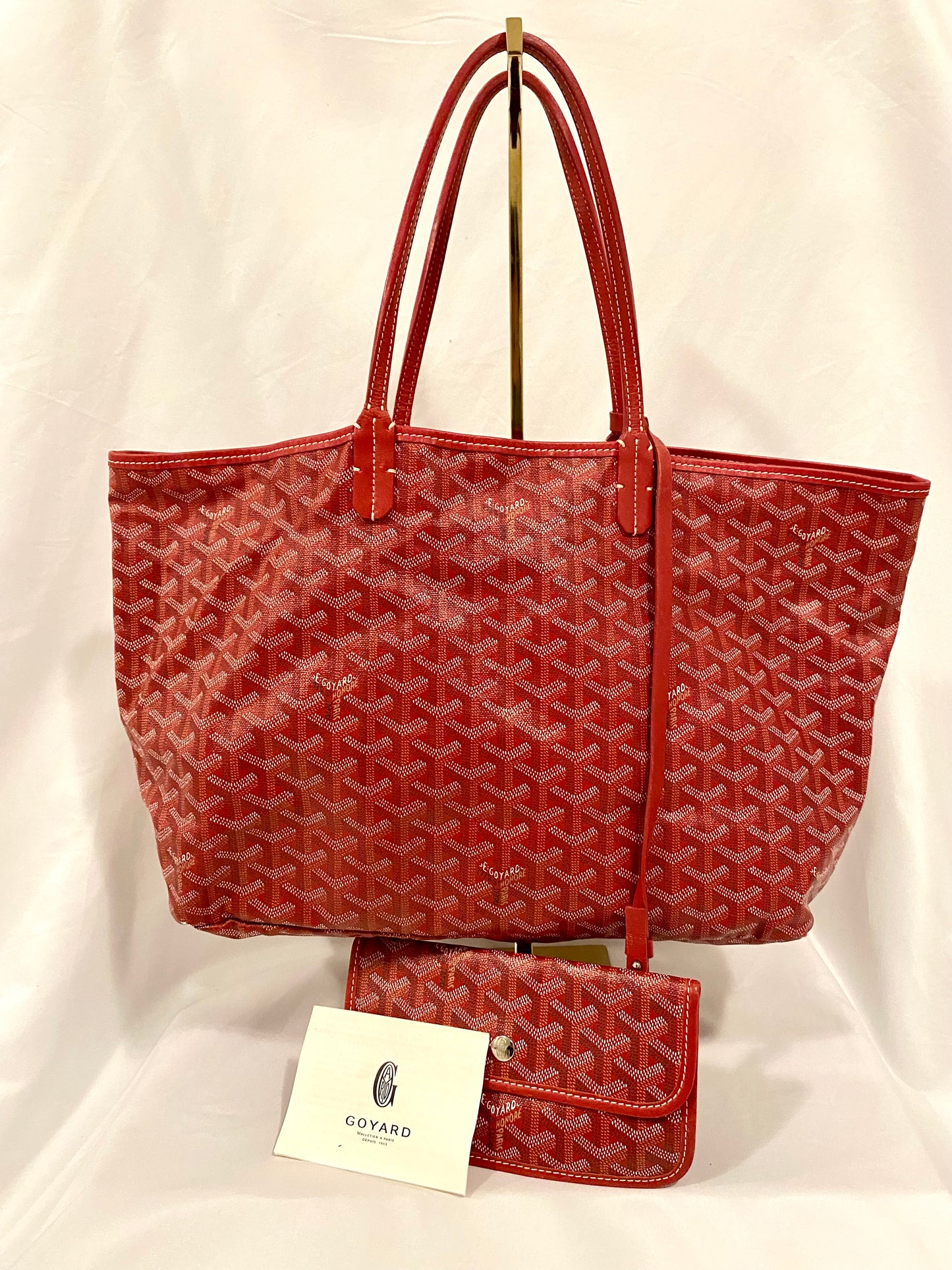 Goyard Red Saint Louis PM