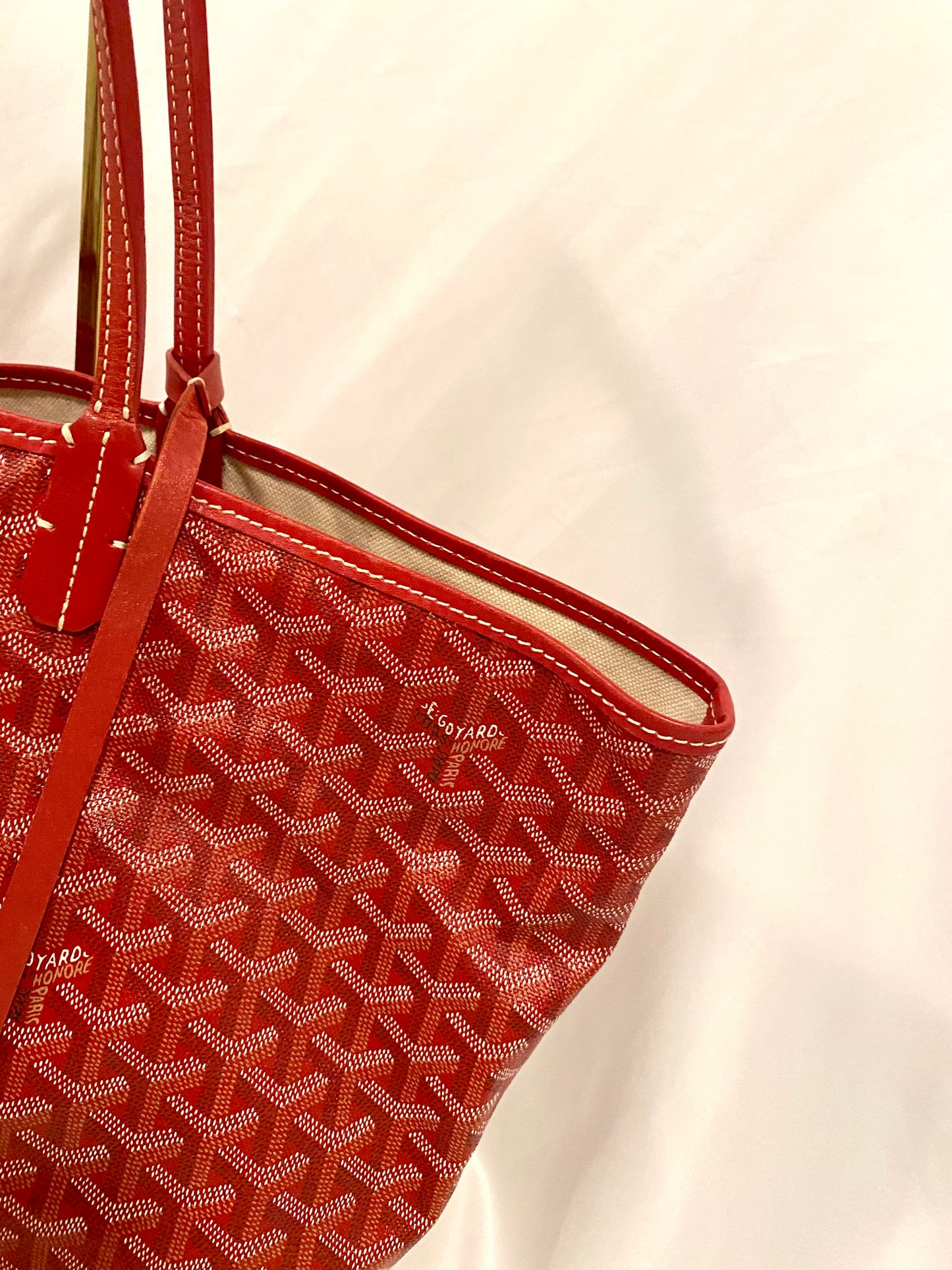 Goyard Red Saint Louis PM