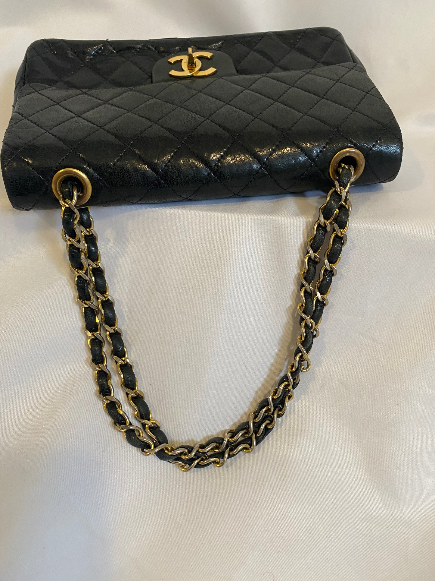 Chanel Black Vintage Classic Flap