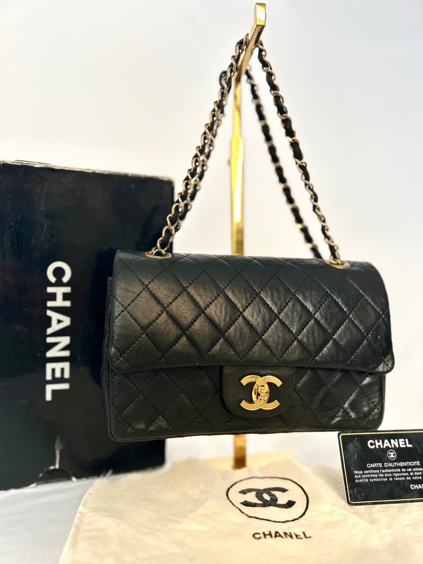 Chanel Small Lambskin Classic Flap