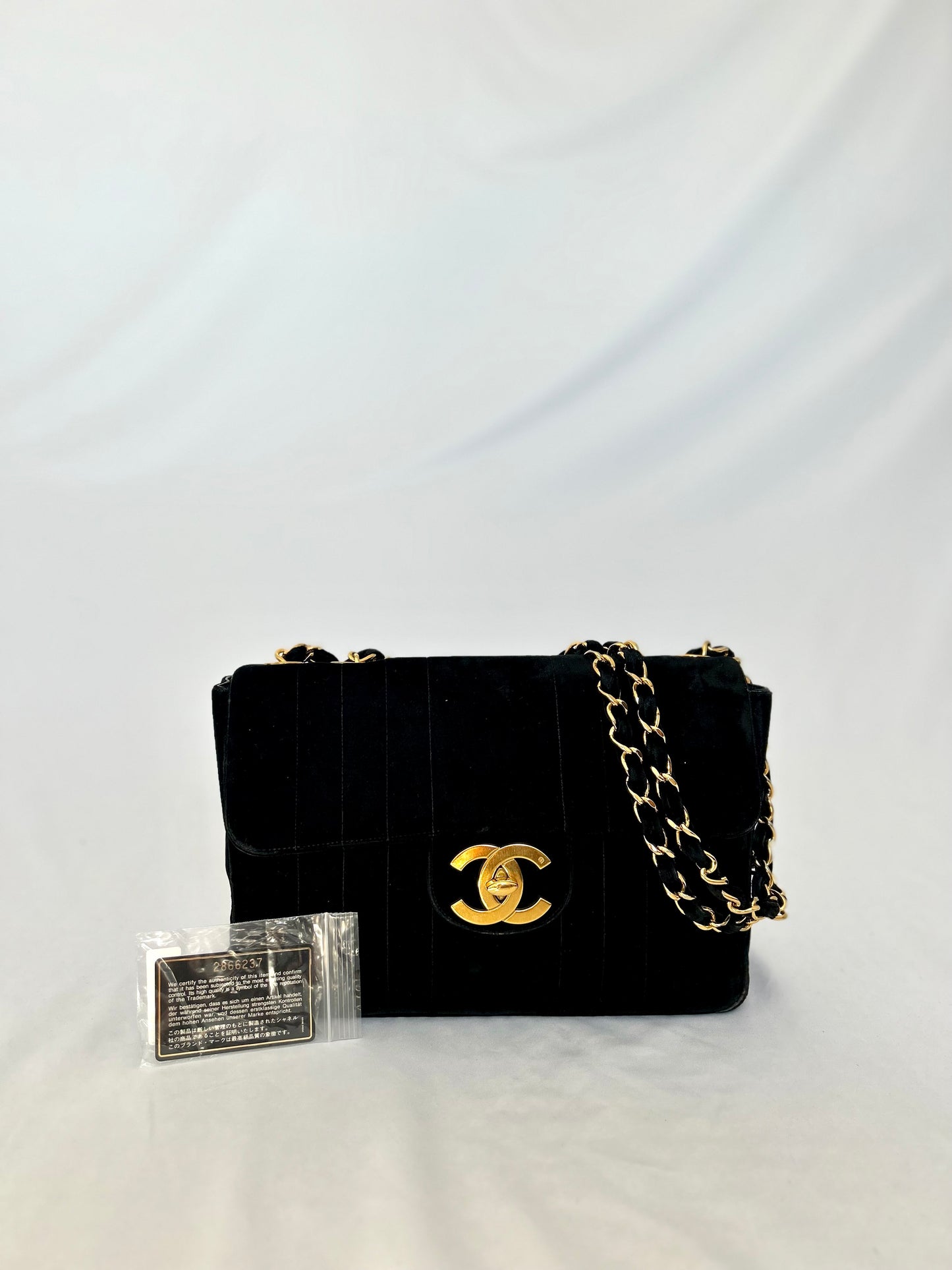 Chanel Velvet 1993-1994 Jumbo