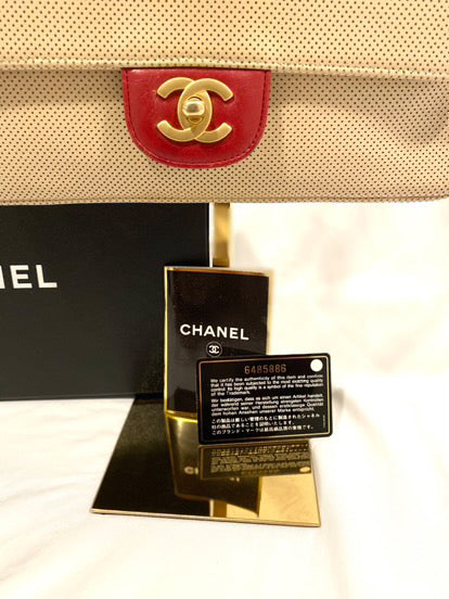 Chanel Perforated Flap Bag