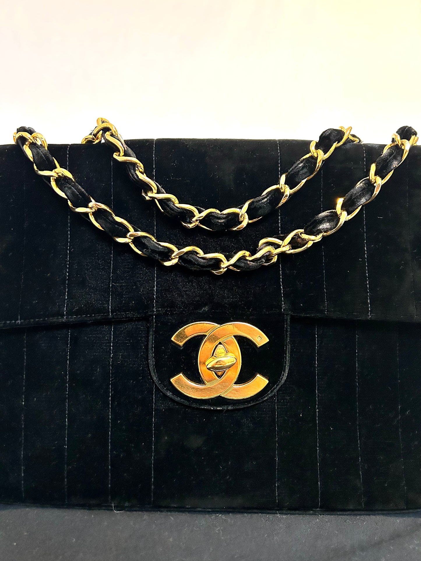 Chanel Velvet 1993-1994 Jumbo