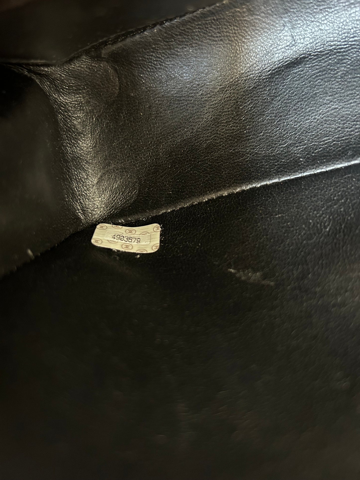 Authentic Chanel Patent Leather Small Diana Flap Bag