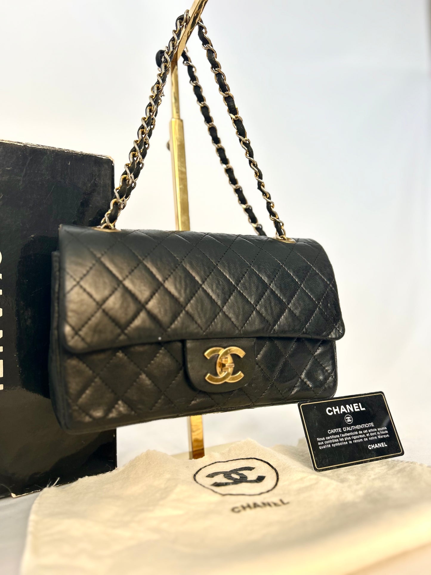 Chanel Small Lambskin Classic Flap