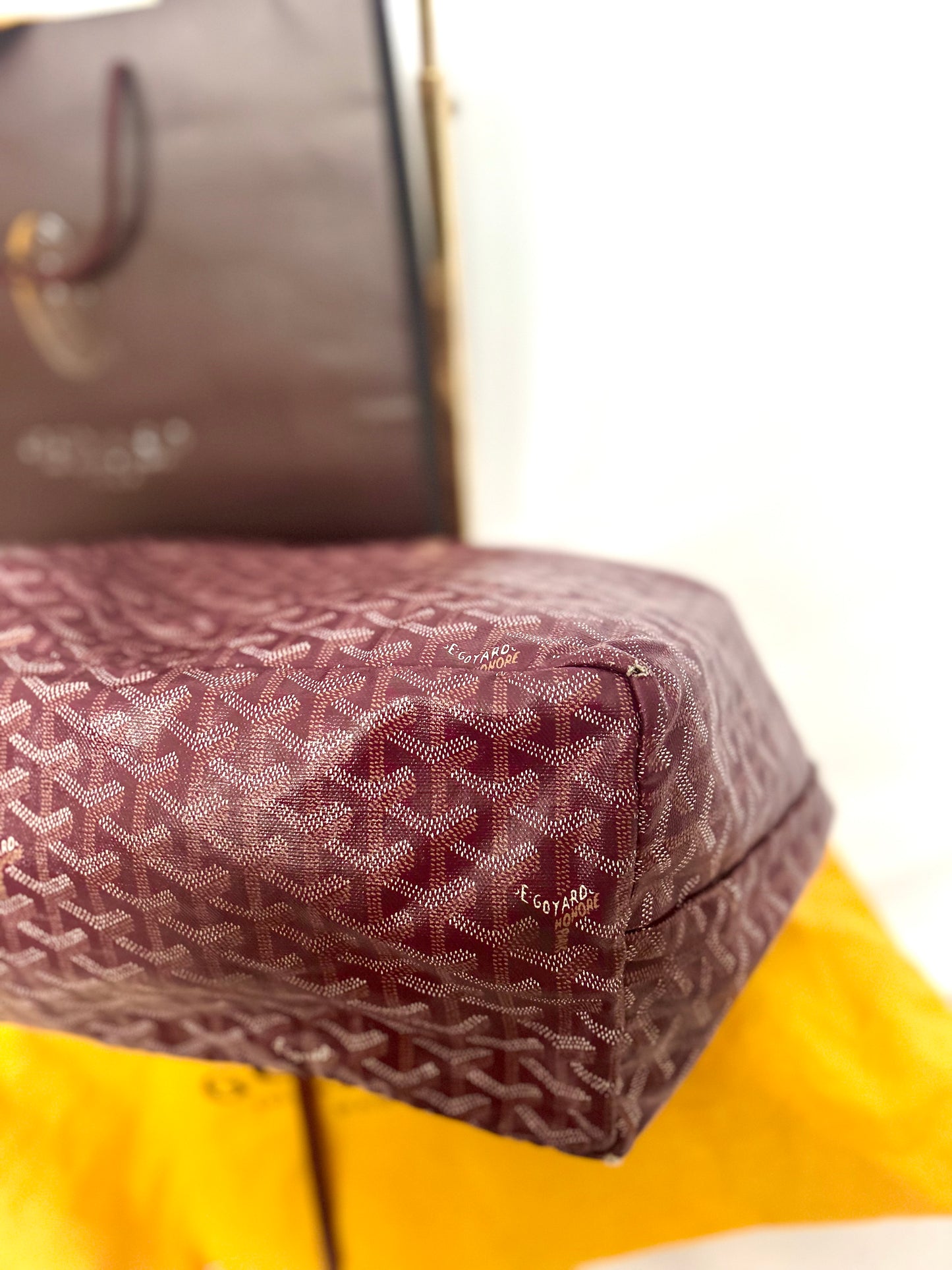Goyard Burgundy Saint Louis GM